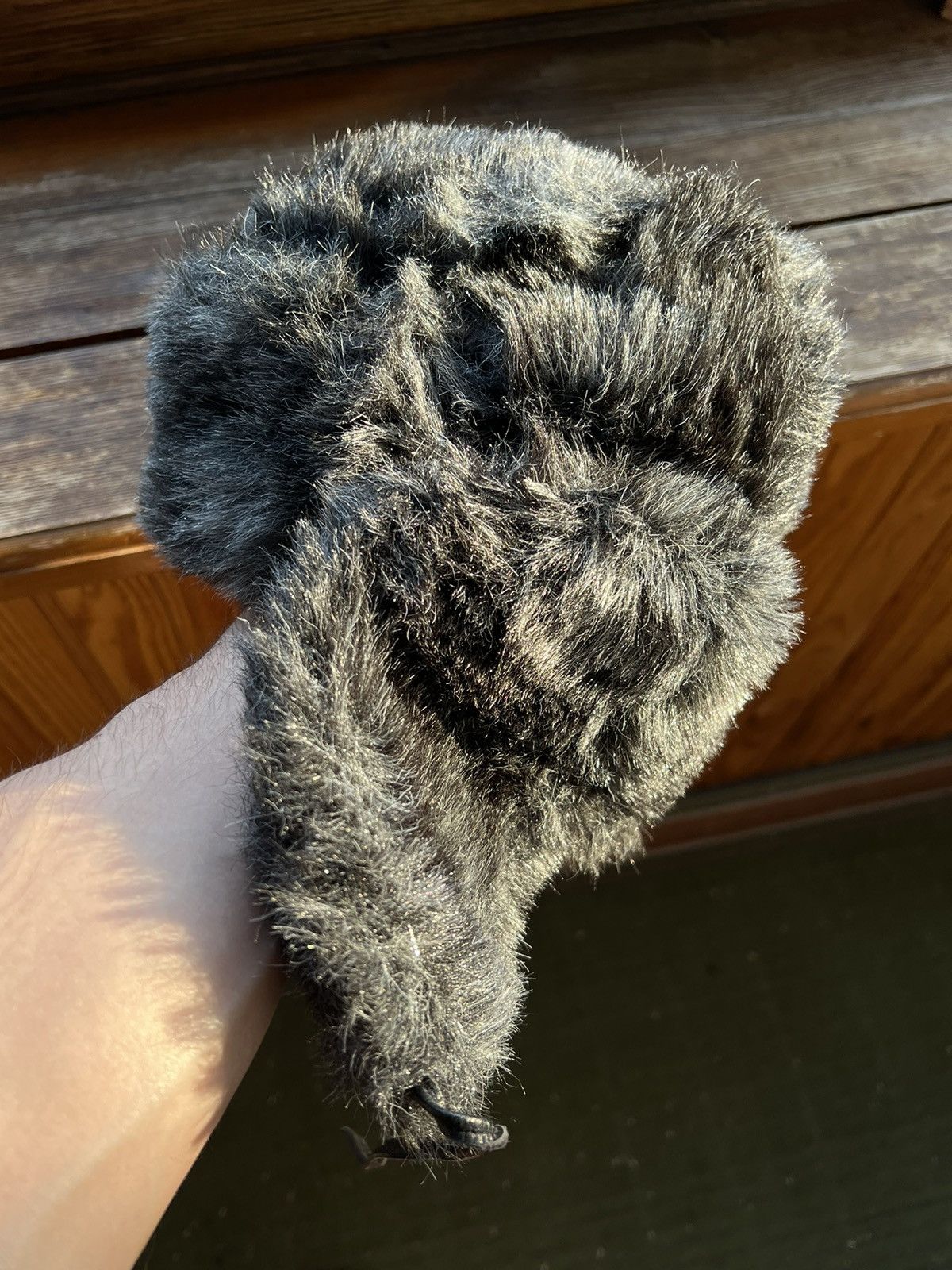 Hat Club Y2K Faux Fur Ushanka Vintage Fuzzy Trapper Hat Huge Size ONE SIZE - 23 Thumbnail