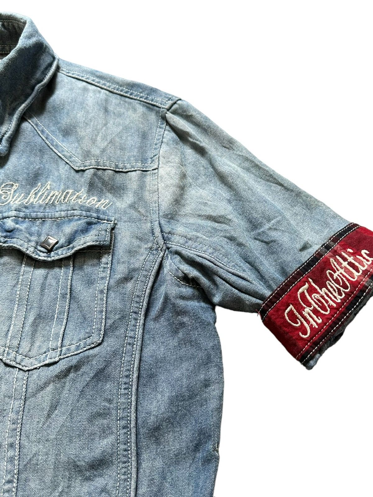 If Six Was Nine 00's Semanticdesign x In The Attic denim shirt Size US M / EU 48-50 / 2 - 12 Thumbnail