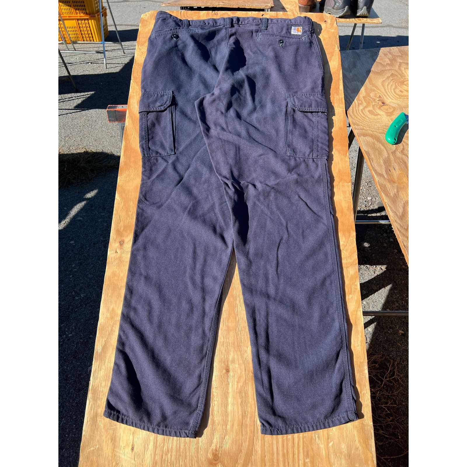 Carhartt Carhartt Flame Resistant NFPA 2112 Navy Blue Cargo 38x34 FR Size US 38 / EU 54 - 2 Thumbnail