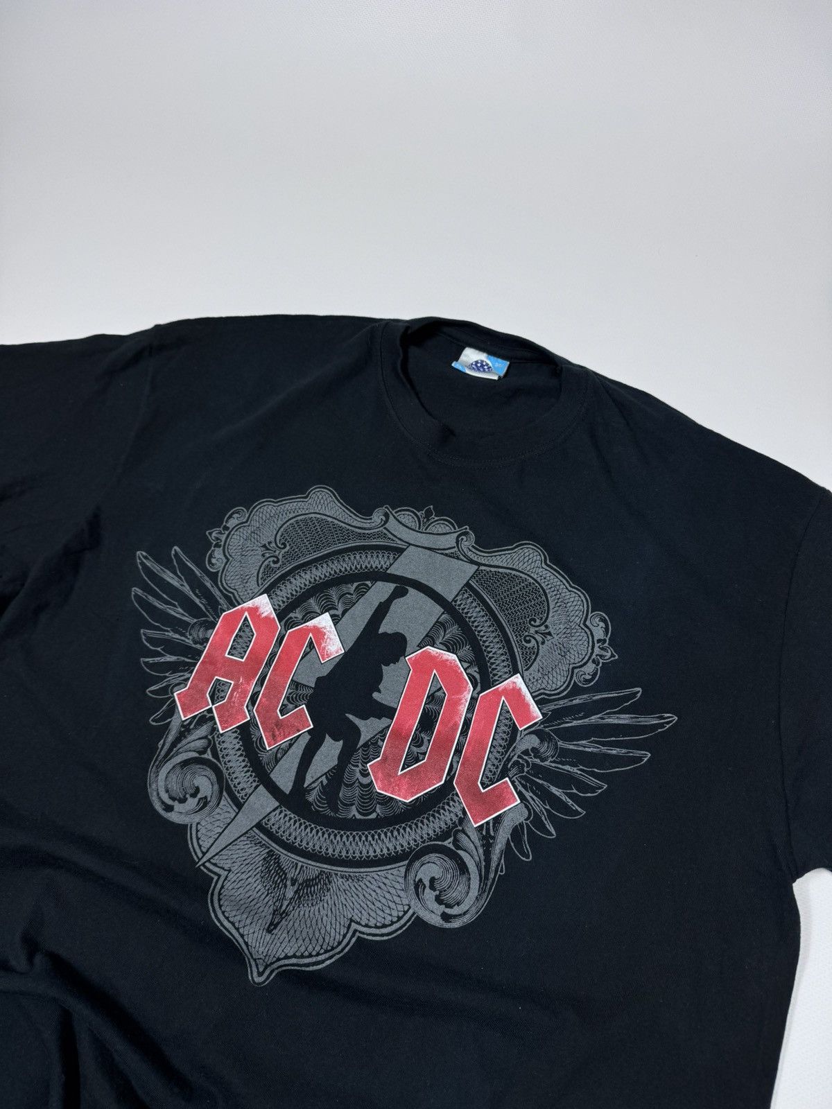 Band Tees AC/DC Black Ice Tour 2009-2010 T-Shirt merchandise Size US XL / EU 56 / 4 - 2 Thumbnail
