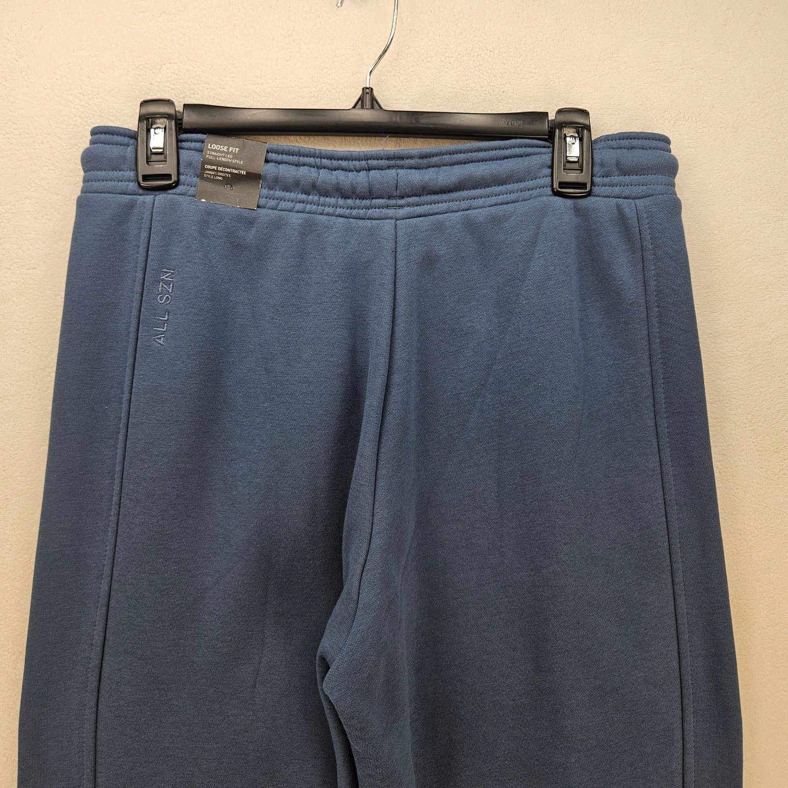 Adidas ADIDAS WOMEN'S XS SZN OVERSIZED WIDE THIGH JOGGER BLUE FLE Size 24" / US 00 / IT 34 - 6 Thumbnail