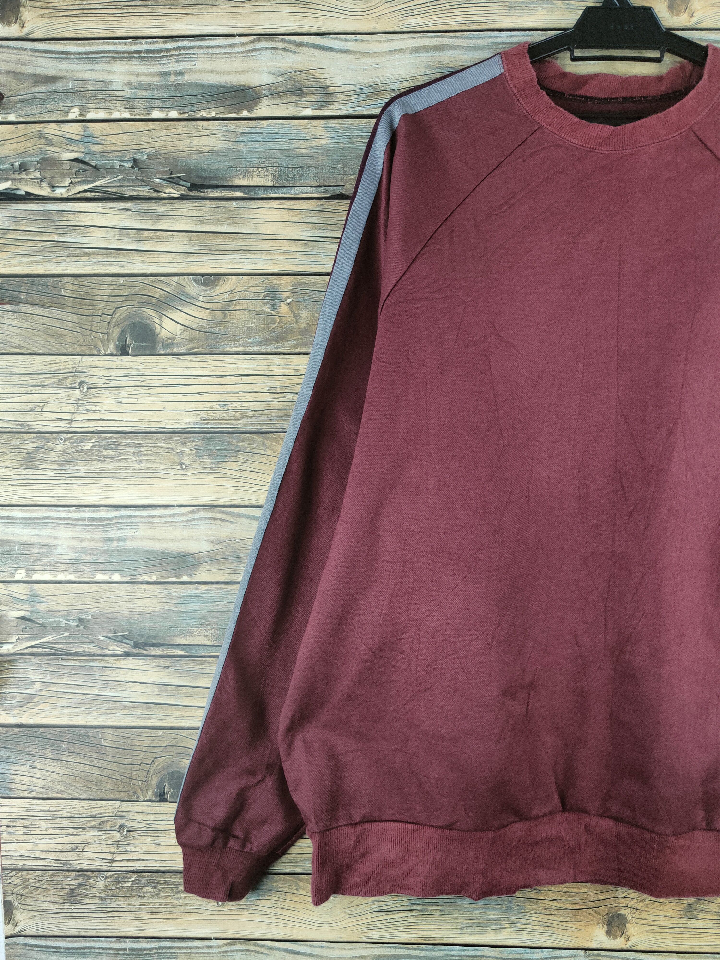Japanese Brand Vintage & Retro Beams Maroon Sweatshirts Size US L / EU 52-54 / 3 - 3 Thumbnail