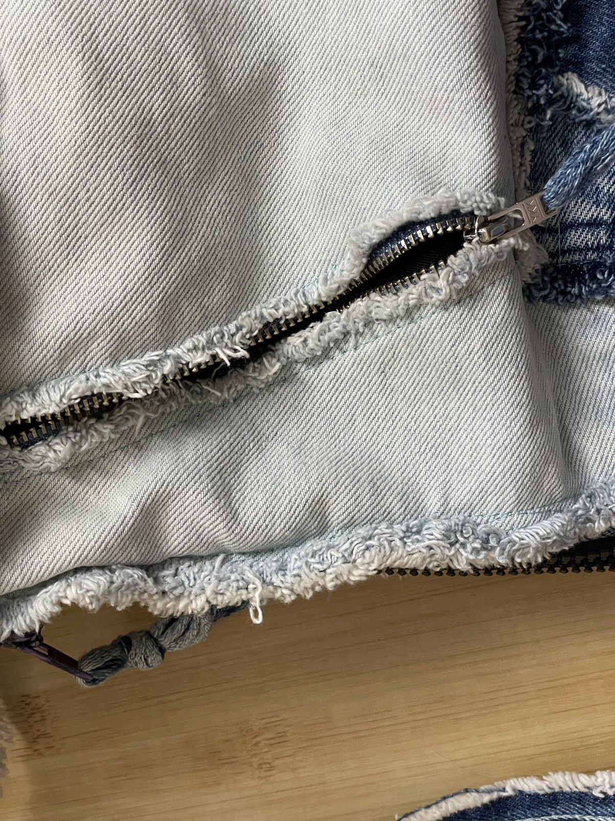Japanese Brand × Vintage Vntg Japan Handmade Crossbody Denim Jeans Bag Y2k Size ONE SIZE - 17 Thumbnail