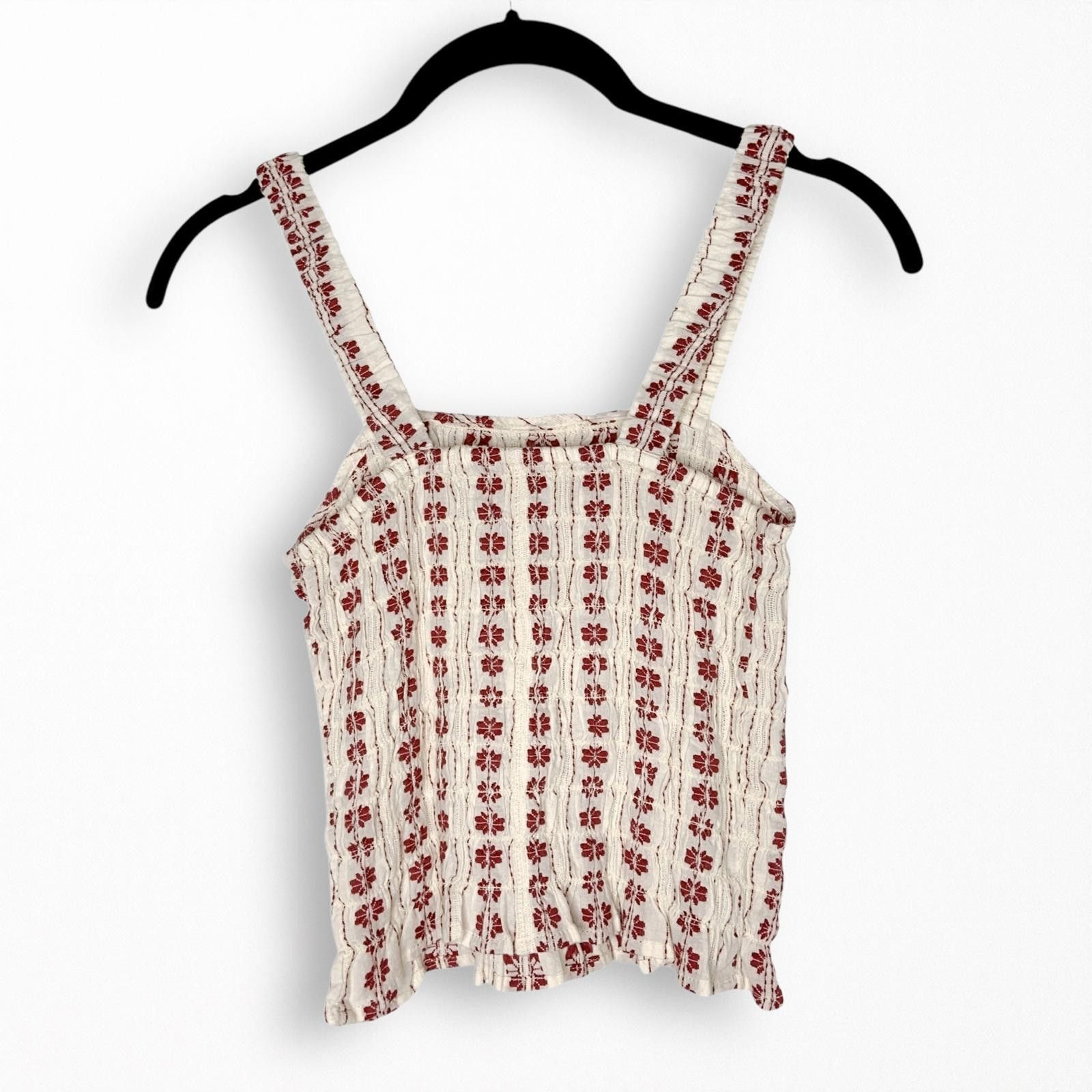 American Eagle Outfitters American Eagle Floral Print Crop Top - XS Size XS / US 0-2 / IT 36-38 - 3 Thumbnail