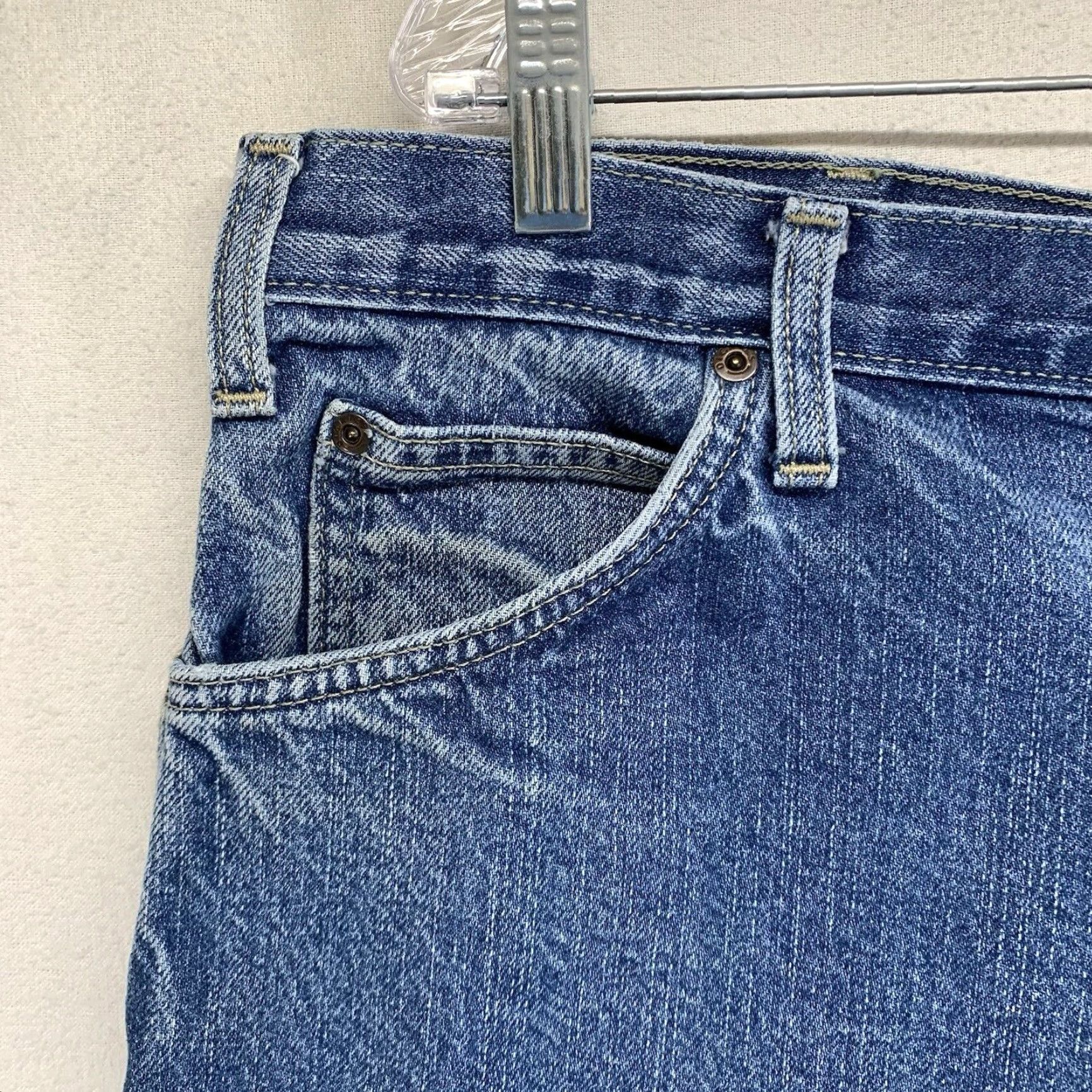 Dickies Dickies Carpenter Denim Jeans Pants Mens 40 X 30 Regular Fit 5-Pocket Streetwear Blue Size US 40 / EU 56 - 6 Thumbnail