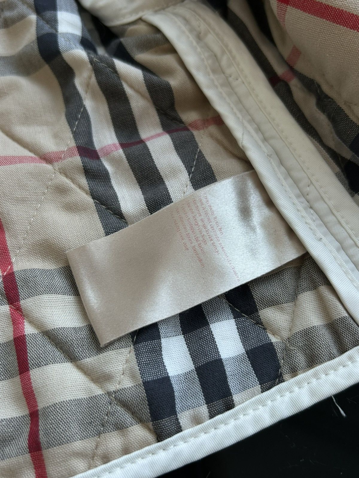 Burberry Vintage jacket quilted burberry brit gray kids Size XXS / US 00 / IT 34 - 9 Thumbnail