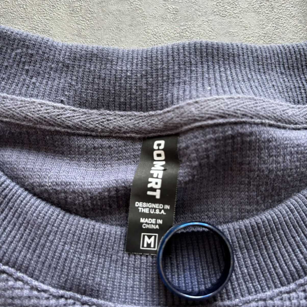 Other Comfrt waffle lounge long sleeve stone blue crewneck Size US M / EU 48-50 / 2 - 3 Thumbnail