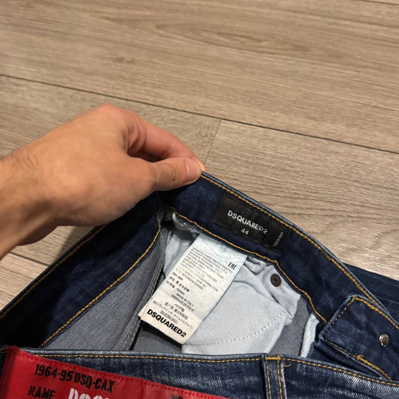 Dsquared2 Dsquared2 Men Blue Denim Jeans Size 44 Made in Italy Size US 28 / EU 44 - 4 Thumbnail