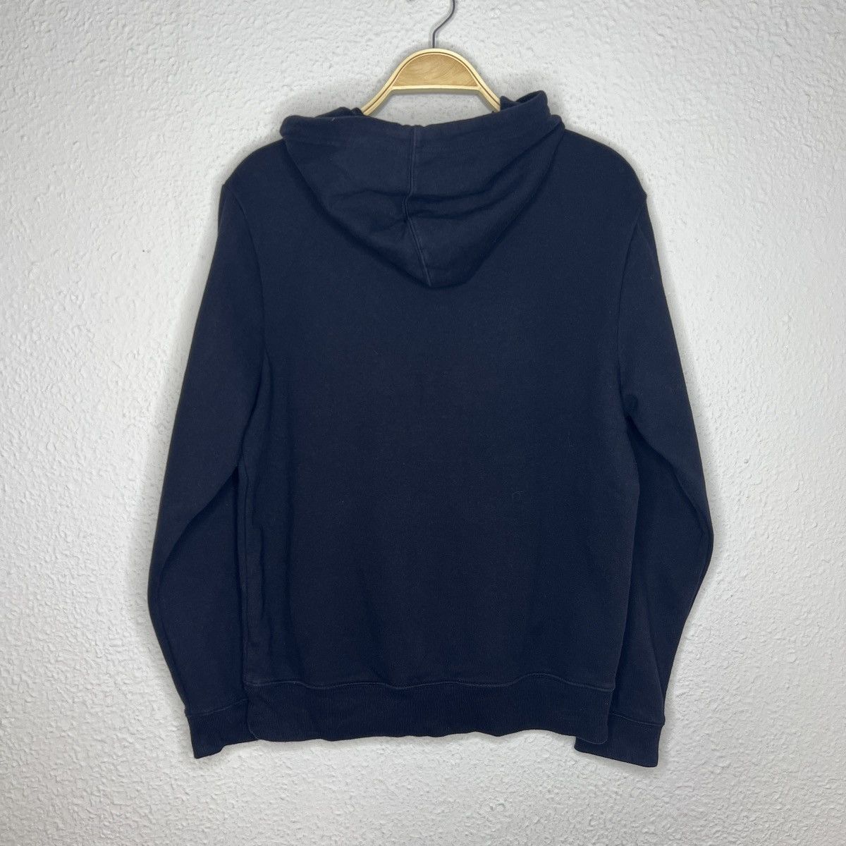 Gap Gap Vintage Hoodie Navy Big Logo Spellout Retro Y2K Drill Size US M / EU 48-50 / 2 - 6 Thumbnail