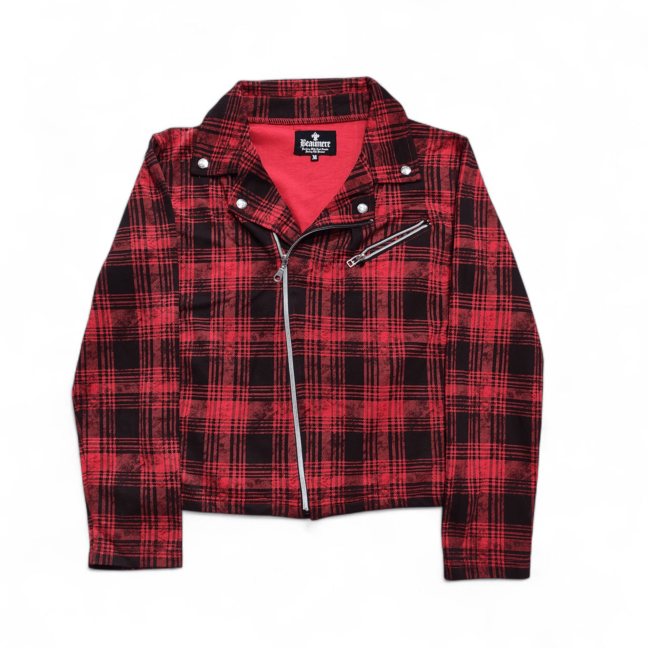 Tornado Mart Beaumere Plaid Ramones Style Jacket Japanese Brand Size US M / EU 48-50 / 2 - 1 Thumbnail
