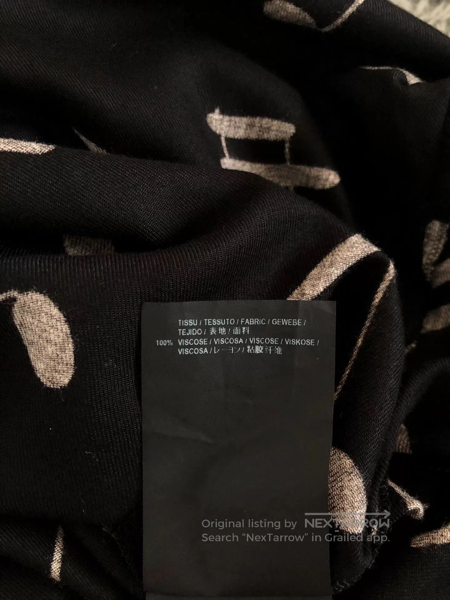 Saint Laurent Paris Saint Laurent 16FW Music Note Shirt Dress. Size XS / US 0-2 / IT 36-38 - 5 Thumbnail