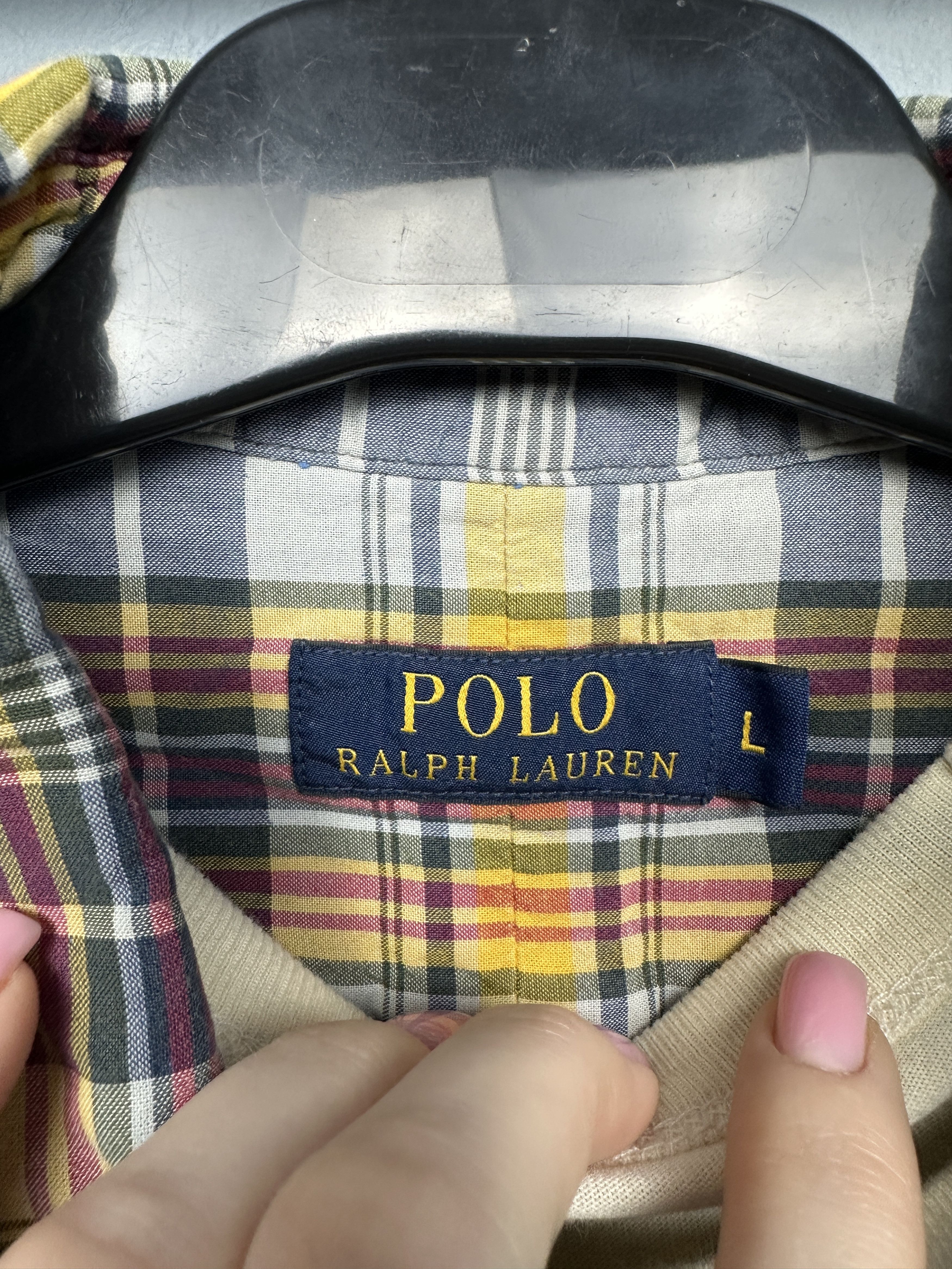 Polo Ralph Lauren Polo Ralph Lauren Mens Flannel Plaid Shirt Size US L / EU 52-54 / 3 - 4 Thumbnail