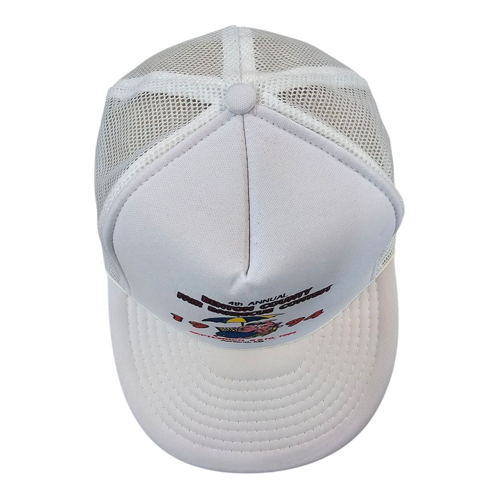Other 1994 Benton County Fair Barbecue Contest Mesh Snapback Cap Size ONE SIZE - 6 Thumbnail