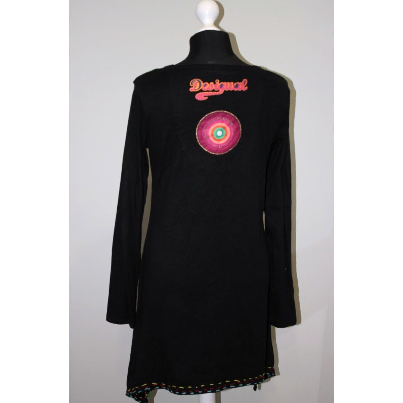 Desigual Desigual Womens Tunic Shirt XL Multicoloured Long Sleeve, Shirt, Womens XL Desigual Tunic Shirt, Multicoloured Women’s XL Tunic Shirt Size XL / US 12-14 / IT 48-50 - 3 Thumbnail