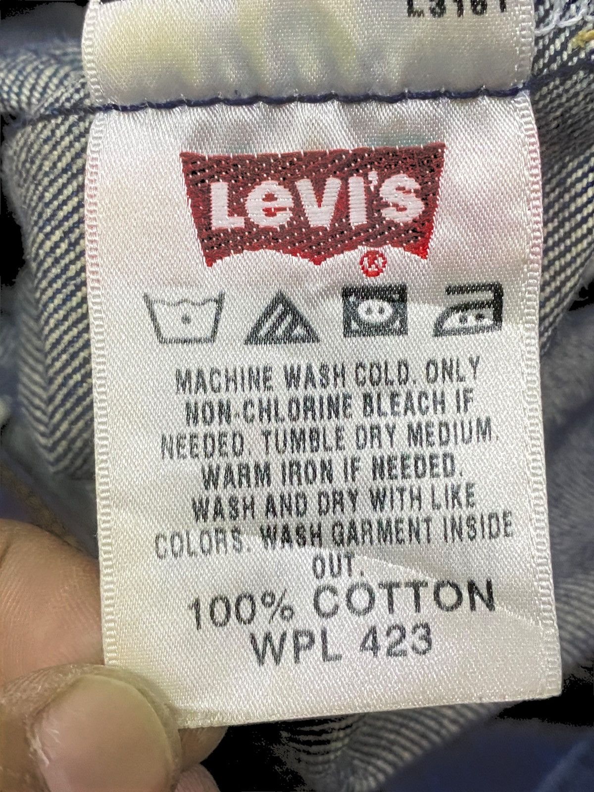 Levi's Vintage Levis 501 Y2K Mud Wash Distressed Jeans Size US 38 / EU 54 - 20 Thumbnail