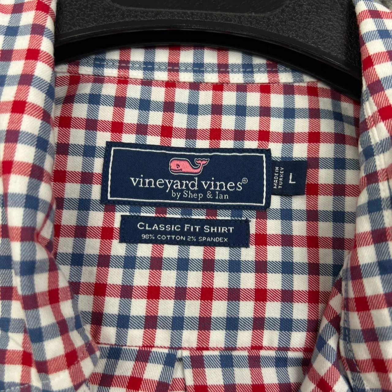 Vineyard Vines Vineyard Vines Button Down Shirt Men Flannel Check Cotton L Size US L / EU 52-54 / 3 - 5 Thumbnail