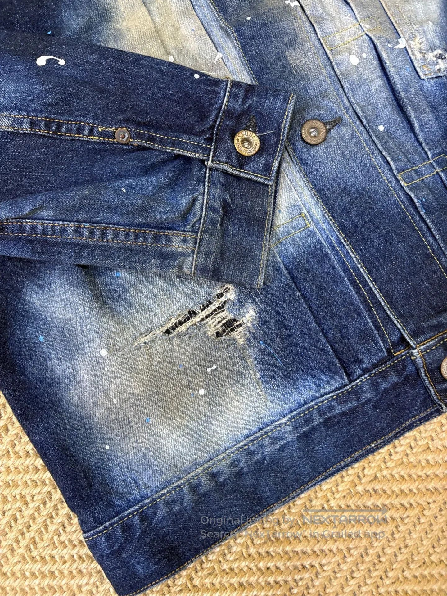 Fragment Design Sequel X Fragment Design Denim Jacket. Size US M / EU 48-50 / 2 - 4 Thumbnail
