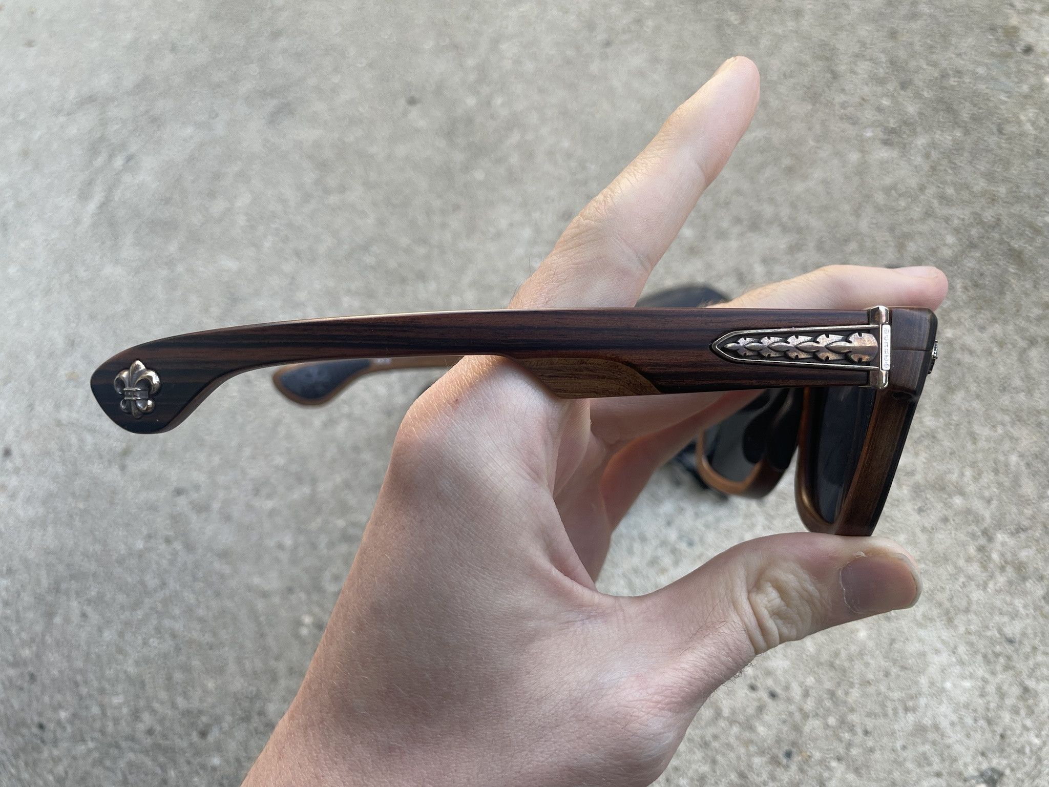 Chrome Hearts Chrome Hearts LILITH Dark Ebony Glasses Size ONE SIZE - 4 Thumbnail