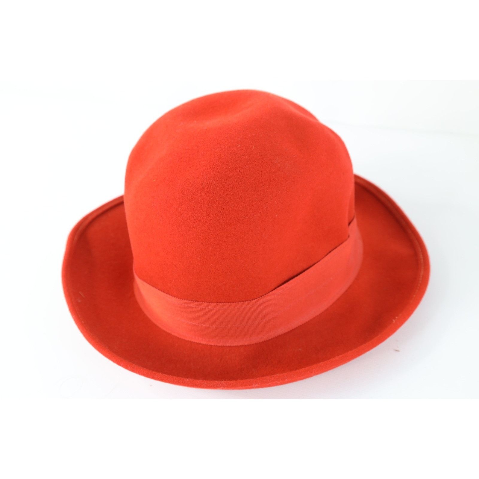 Vintage Vintage 50s Chic Ribbon Bowtie Doeskin Felt Wool Cloche Hat Size ONE SIZE - 4 Thumbnail