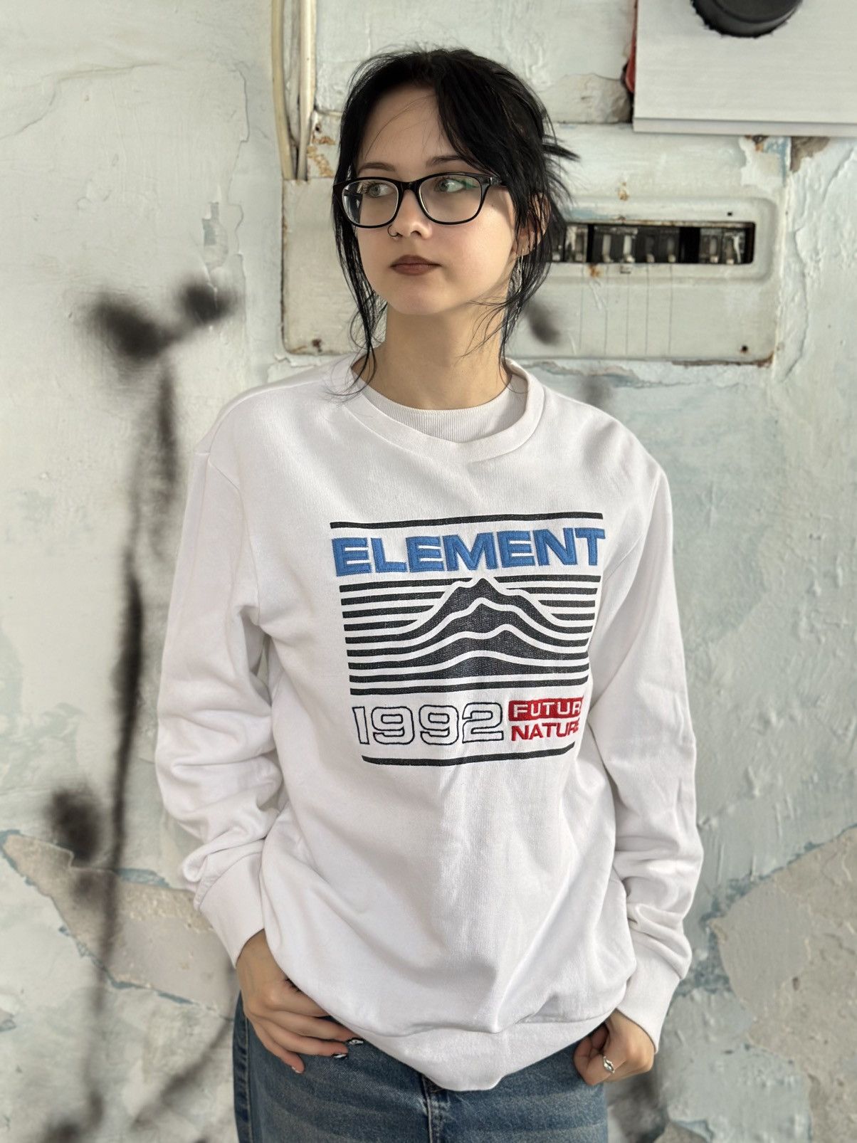 Element VTG Japanese Style Rap Element Sweatshirts Big Logo Size M Size US M / EU 48-50 / 2 - 1 Thumbnail