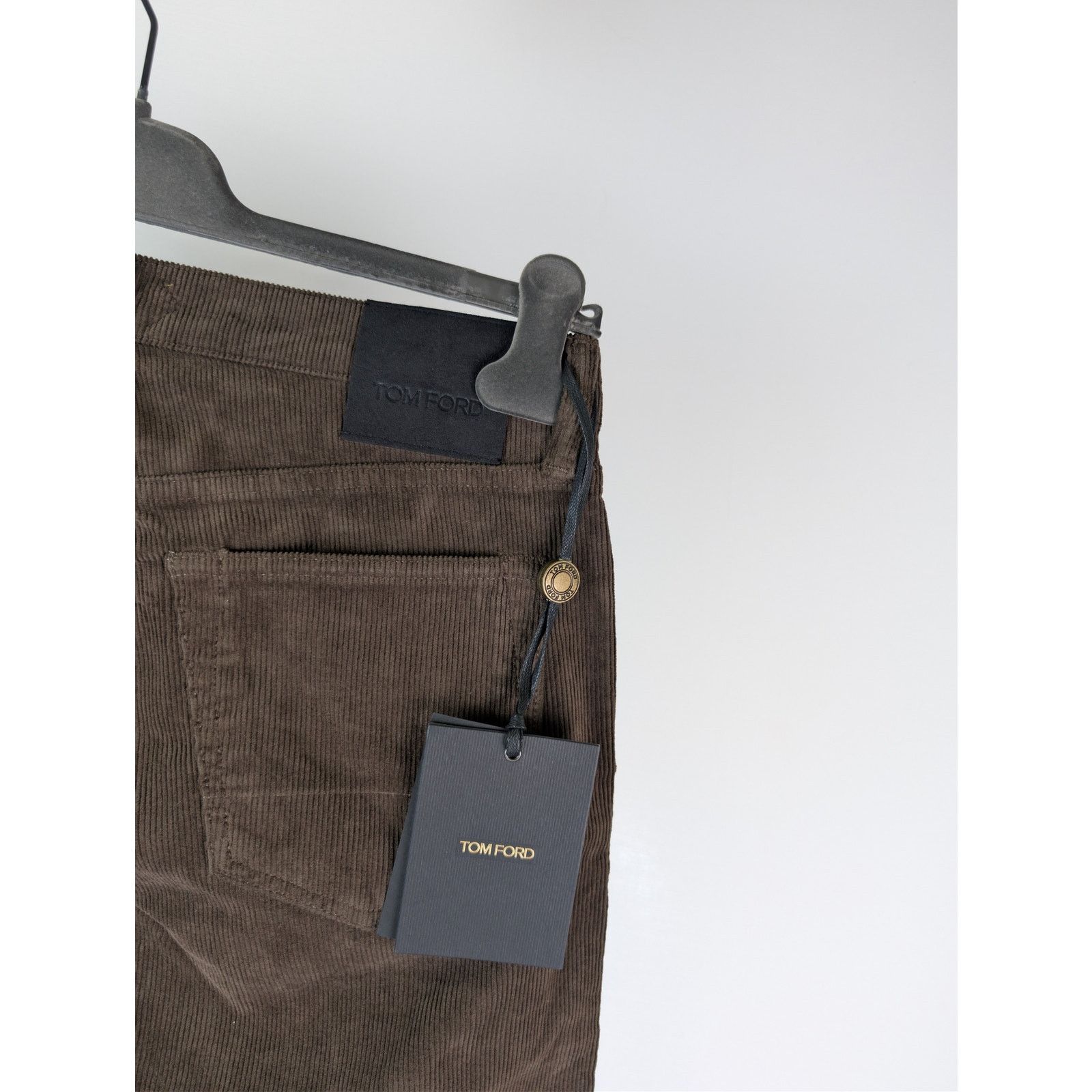 Tom Ford o1rshd1 Slim Fit Denim Jeans in Charcoal Size US 32 / EU 48 - 13 Thumbnail