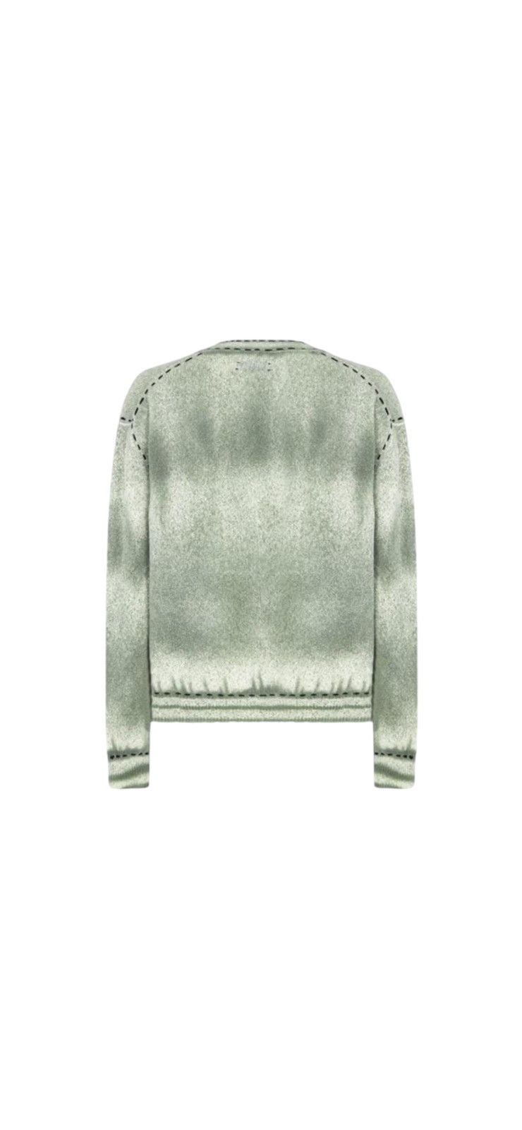 Amiri AMIRI PIGMENT SPRAY CARDIGAN MENS Size US L / EU 52-54 / 3 - 3 Thumbnail