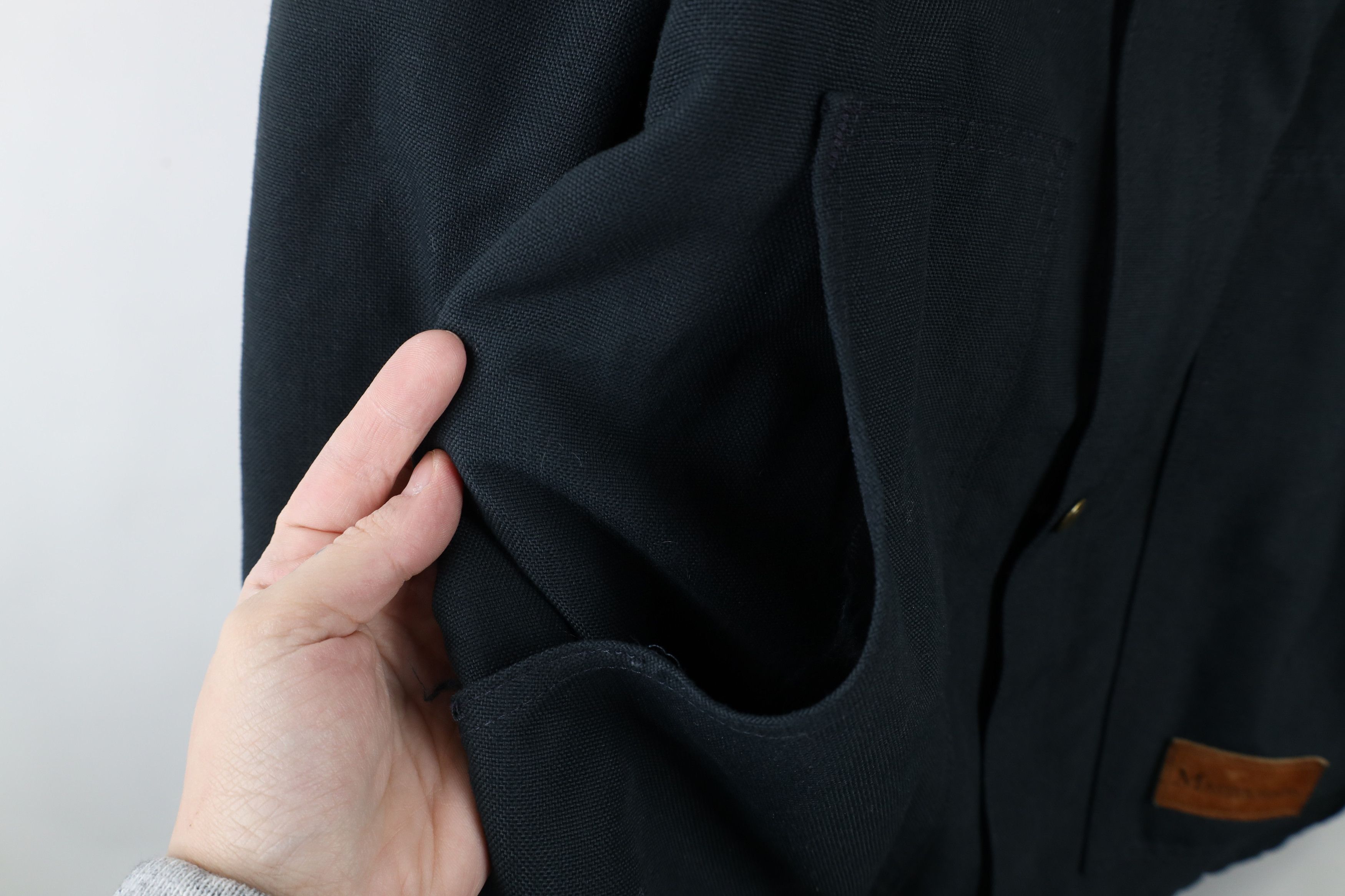 Vintage × Walls Vintage 90s Walls Master Made Canvas Bomber Jacket USA Size US L / EU 52-54 / 3 - 5 Thumbnail