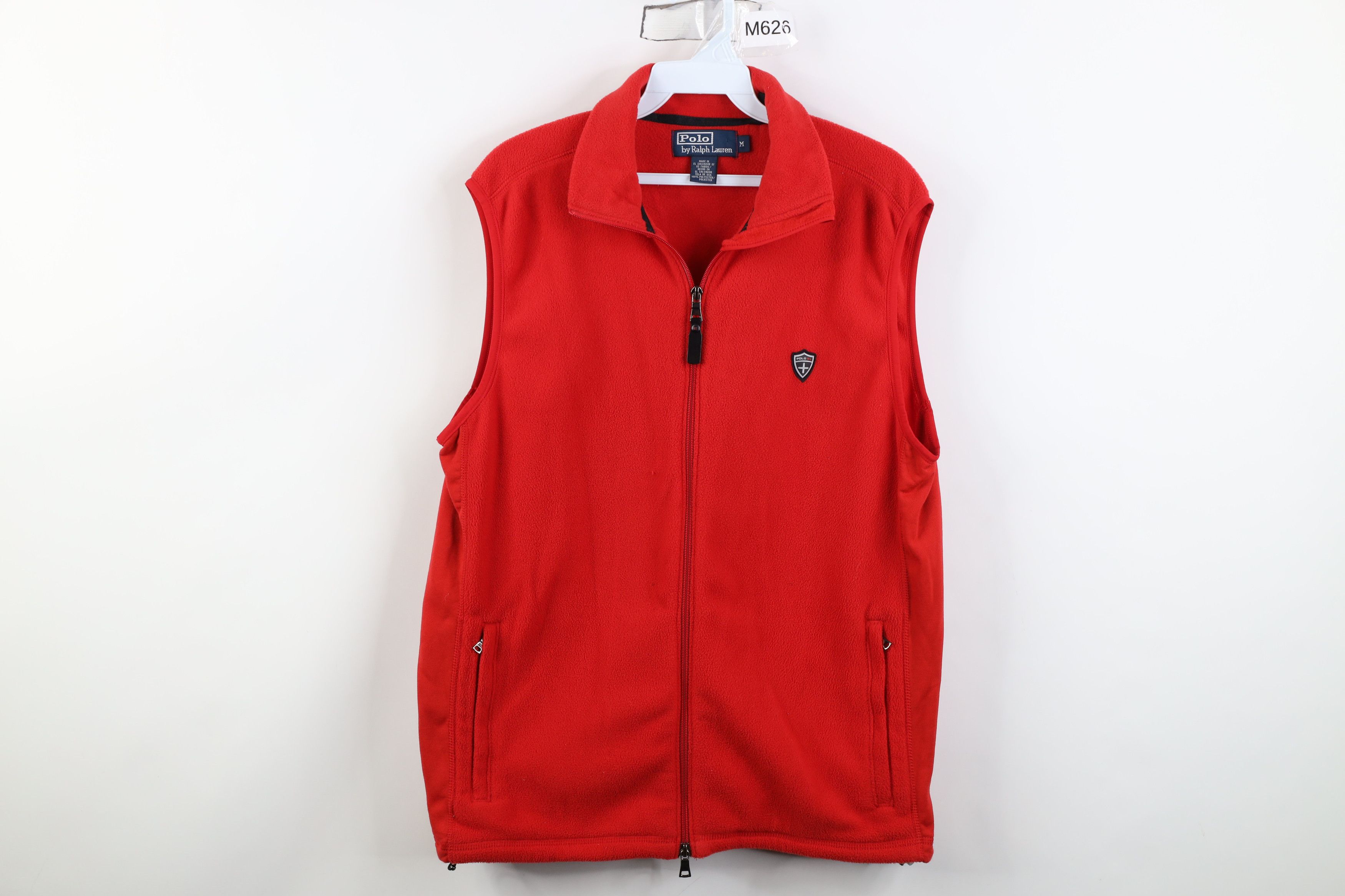Ralph Lauren Vintage 90s Ralph Lauren Ski Crest Zip Fleece Vest Jacket Size US M / EU 48-50 / 2 - 1 Thumbnail
