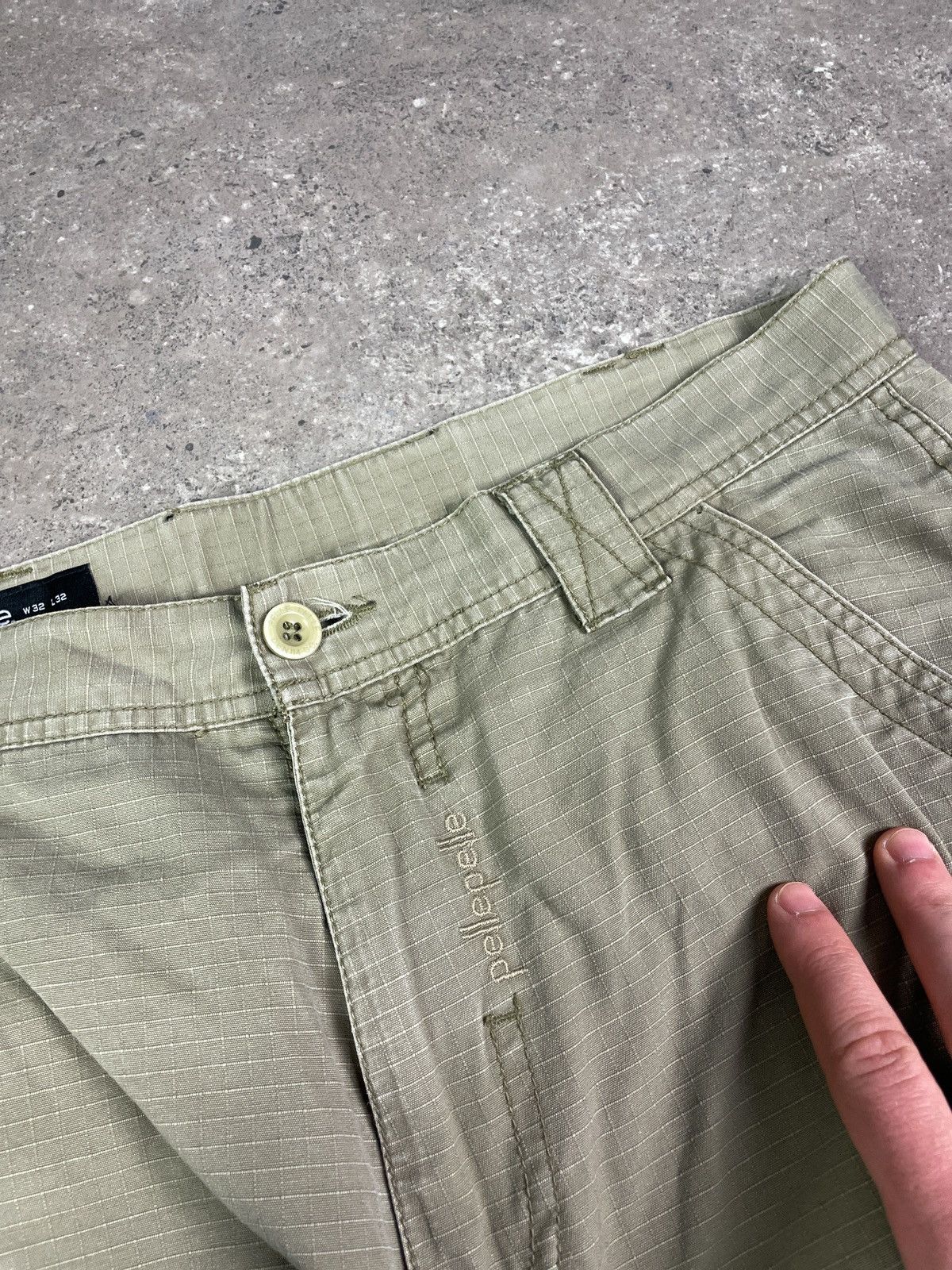 Pelle Pelle × Vintage Vintage Y2K pelle pelle hip hop baggy cargo pants Size US 32 / EU 48 - 6 Thumbnail