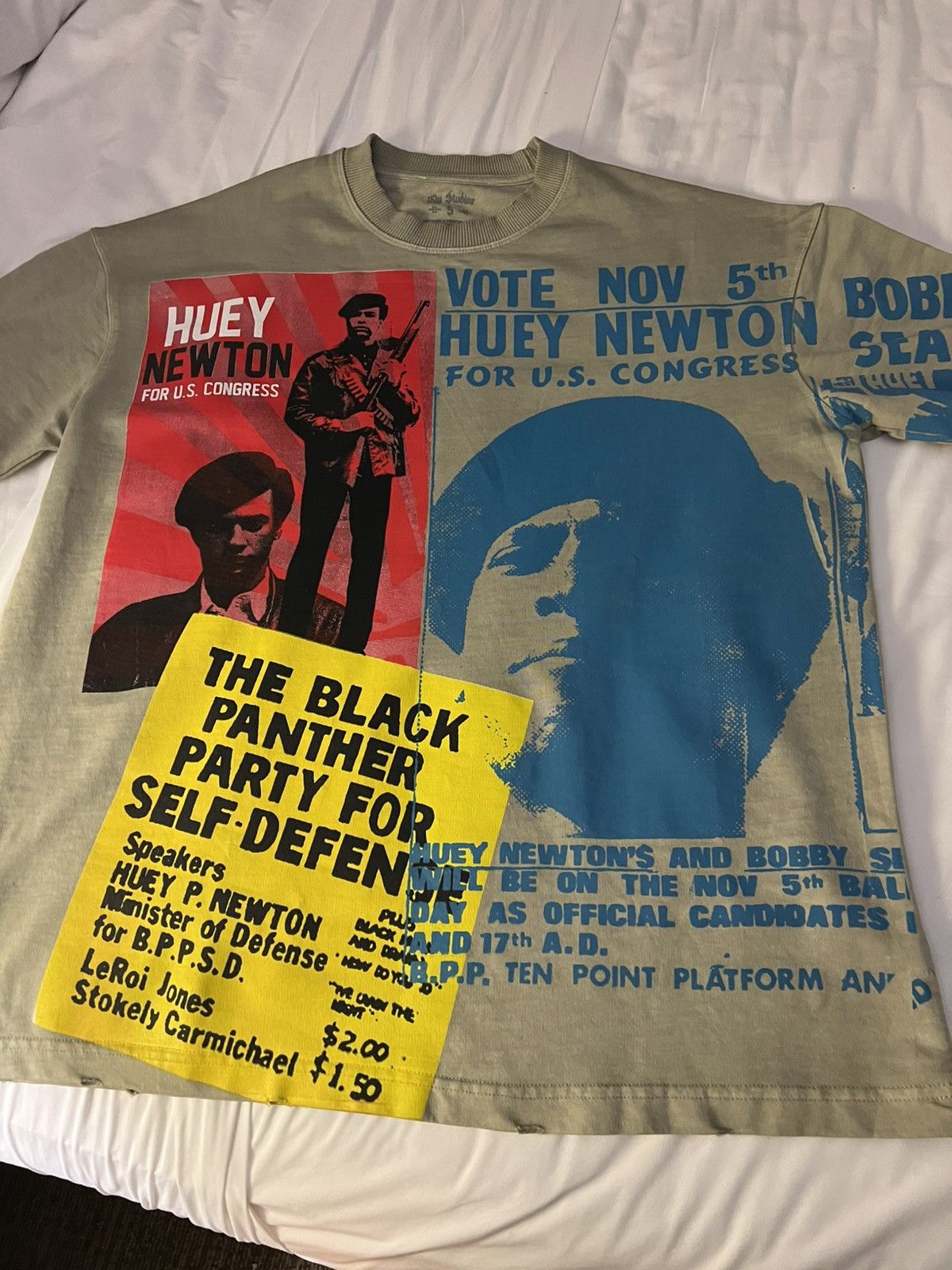 Reves Paris Kiy Studios black history month tee size small Size US S / EU 44-46 / 1 - 1 Thumbnail