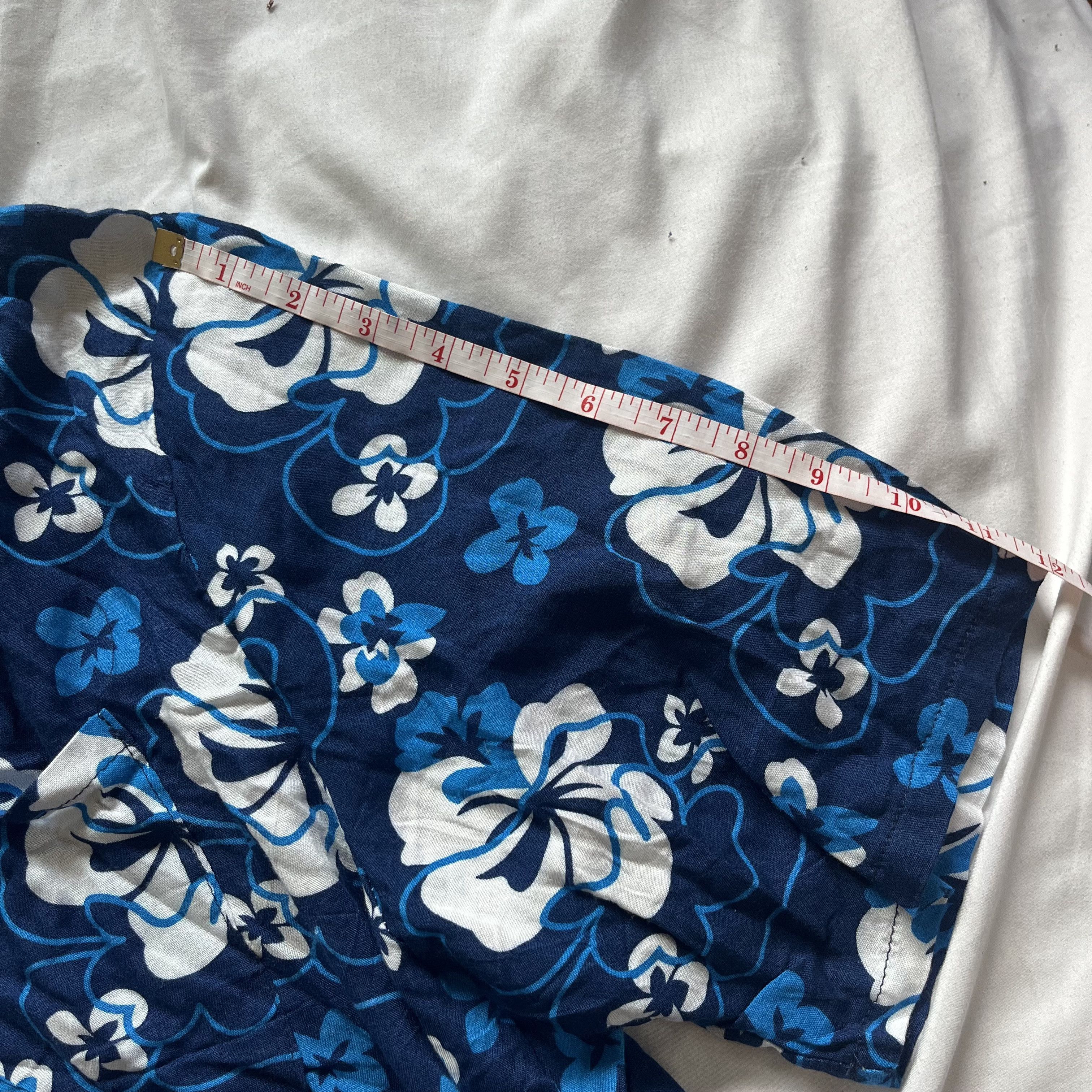 Other Blue and White Hawaiian Shirt Size US XL / EU 56 / 4 - 4 Thumbnail