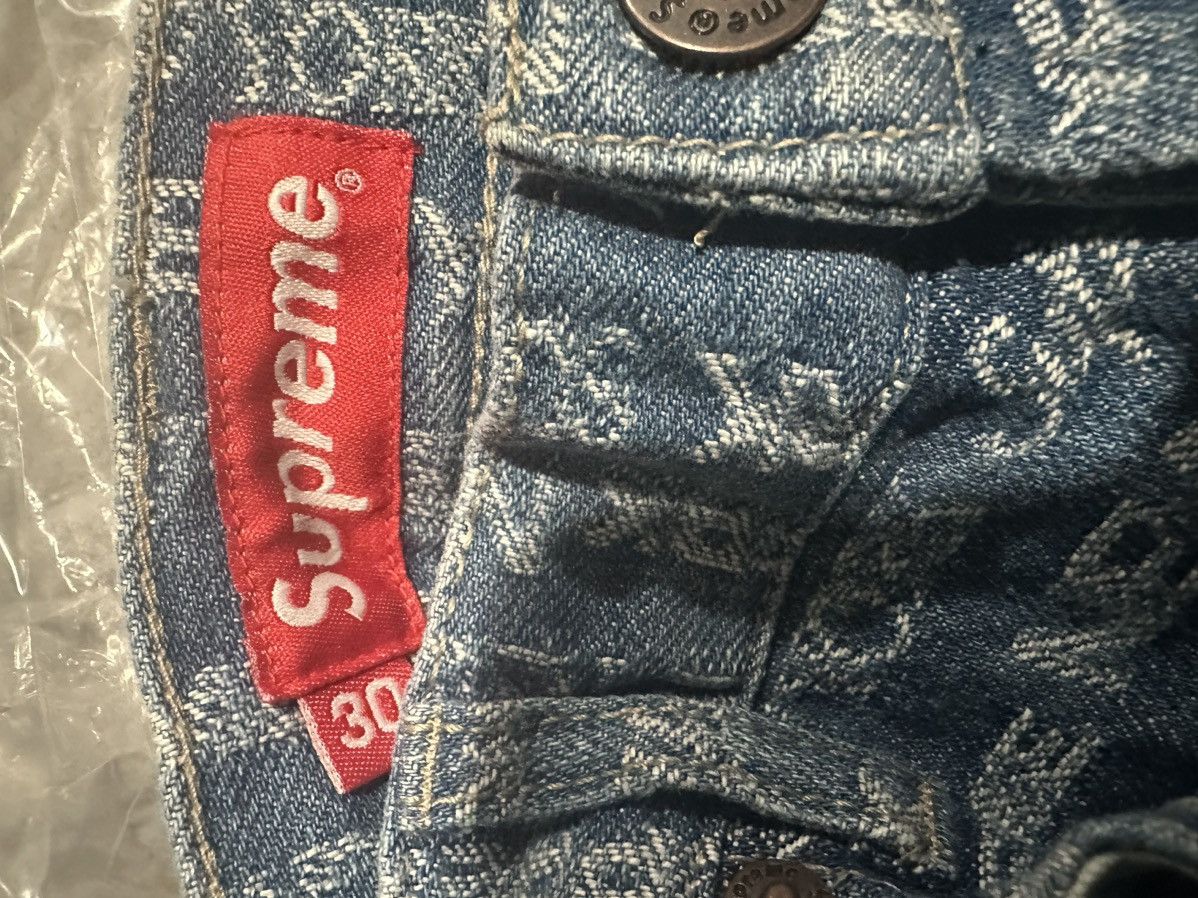 Supreme SUPREME MULTI TYPE JACQUARD REGULAR JEAN Size US 30 / EU 46 - 3 Thumbnail