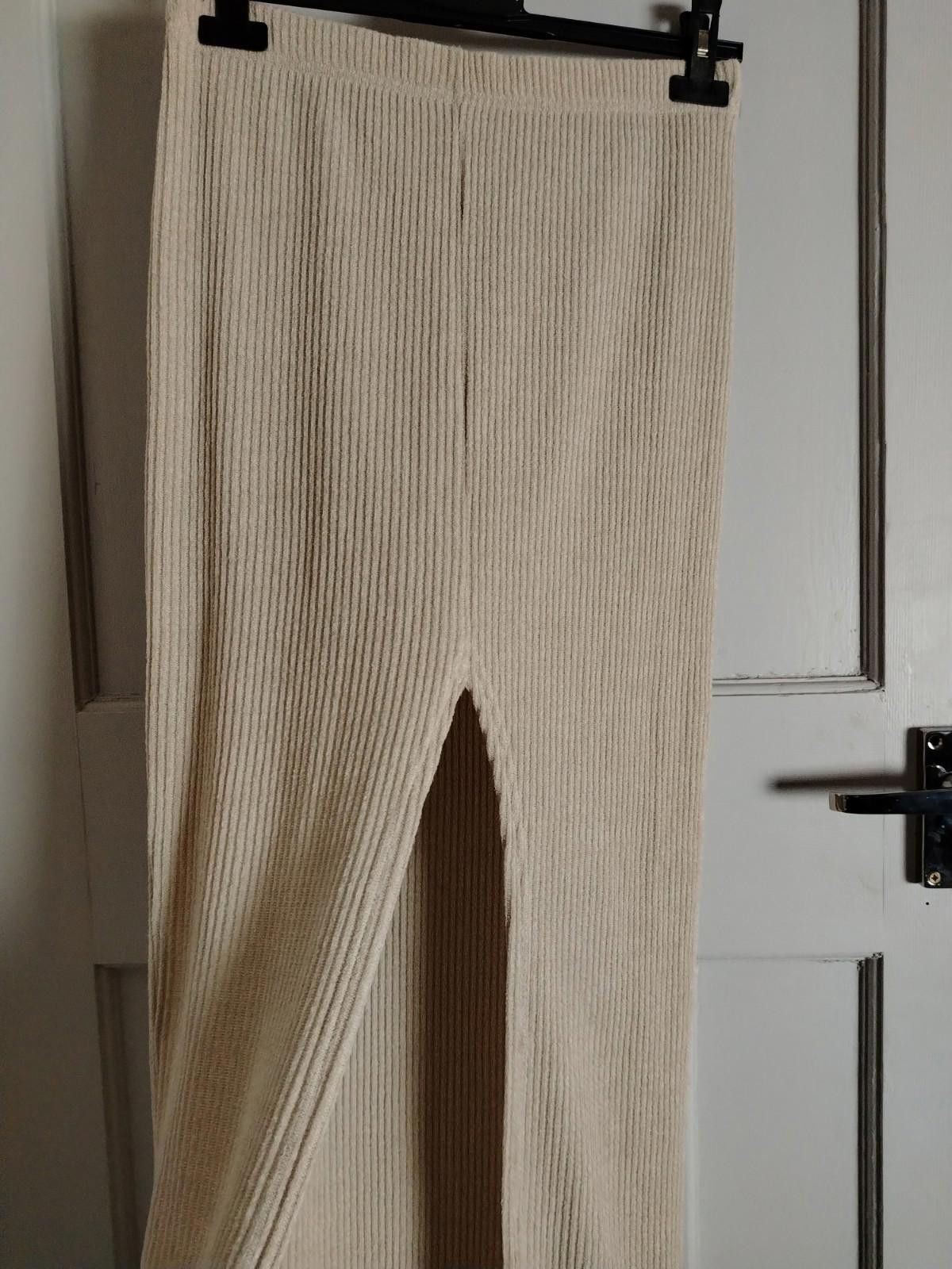Other Toby Heart Ginger Ribbed Maxi Skirt Beige Cream Size M Size 32" / US 10 / IT 46 - 7 Thumbnail