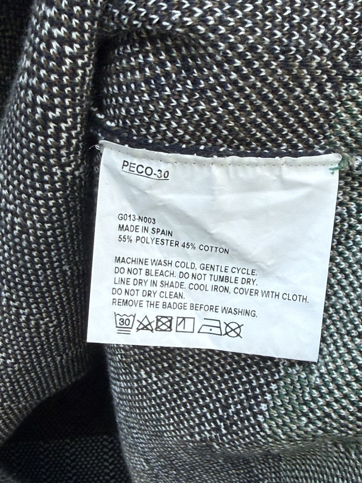 Gosha Rubchinskiy Gosha Rubchinsky Camo Crewneck Size US M / EU 48-50 / 2 - 4 Thumbnail