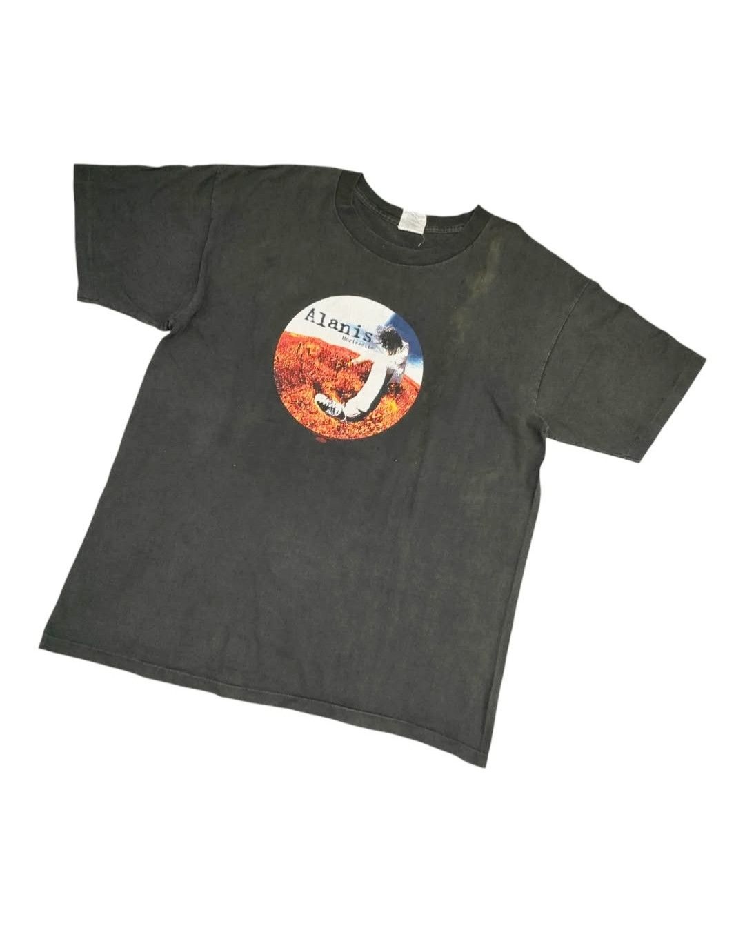 Band Tees × Vintage Vintage 90s ALANIS MORISSETTE Concert T-Shirt Size US XL / EU 56 / 4 - 14 Thumbnail