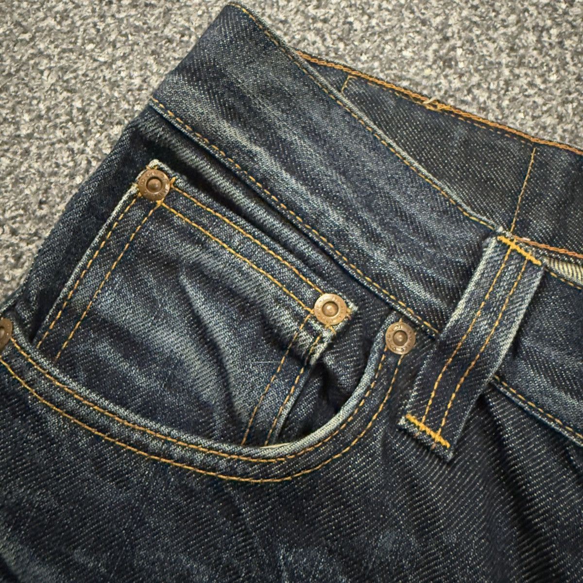 Nudie Jeans Y2K Streetwear Grim Tim Deep Shade Denim Size US 28 / EU 44 - 7 Thumbnail