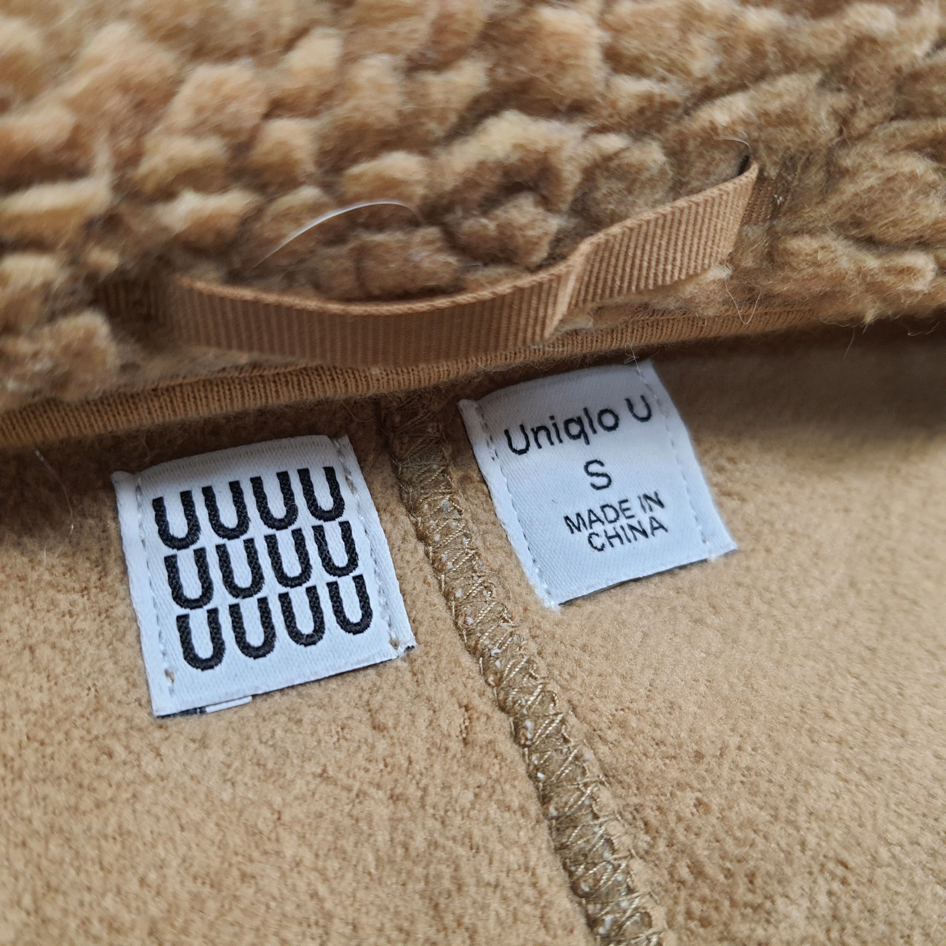 Undercover × Uniqlo Vintage Uniqlo U Fleece Boxy Undercover Custom Logo C277N14 Size US S / EU 44-46 / 1 - 4 Thumbnail