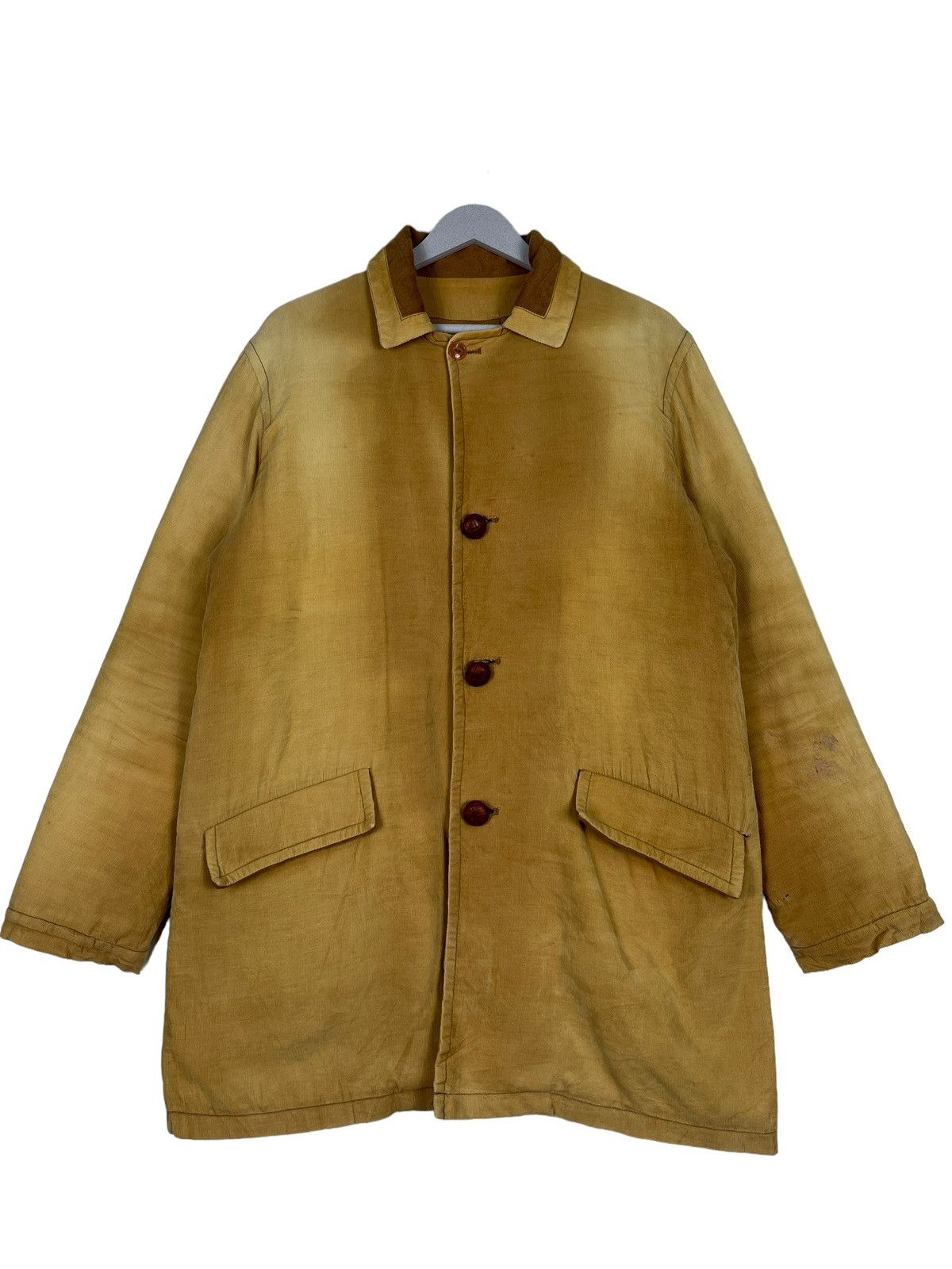 JCPenney 🔥 VINTAGE SUN FADED TOWNCRAFT BY PENNYS CORDUROY JACKET Size US L / EU 52-54 / 3 - 2 Thumbnail
