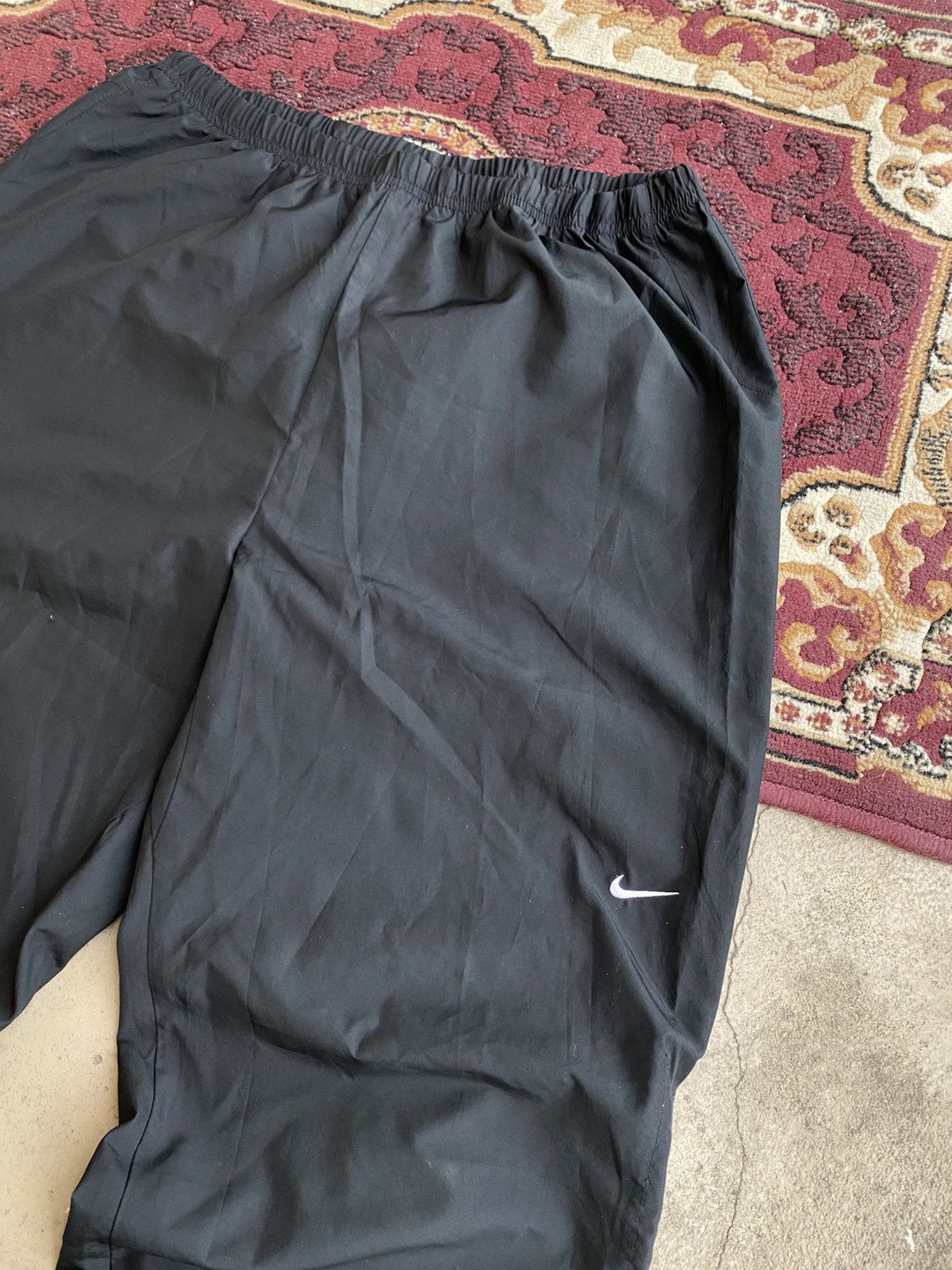 Nike Vintage silver tag Nike nylon sweatpants uk drill baggy Size US 34 / EU 50 - 2 Thumbnail