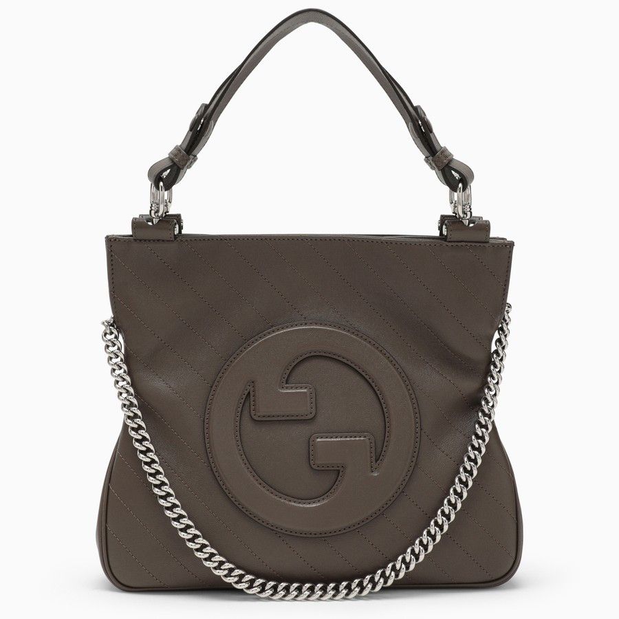 Gucci o1d2blof0824 Size: OS / Blondie Shopping Bag in Dark Brown Size ONE SIZE - 1 Thumbnail