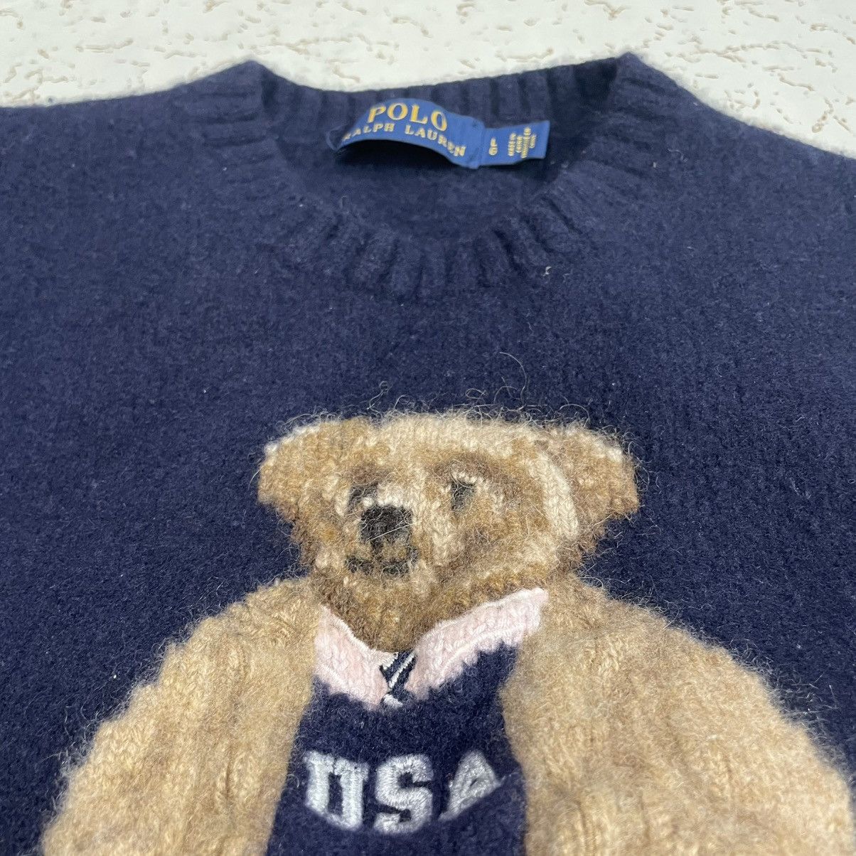 Polo Ralph Lauren polo ralph lauren polo bear sweater Size US S / EU 44-46 / 1 - 23 Thumbnail
