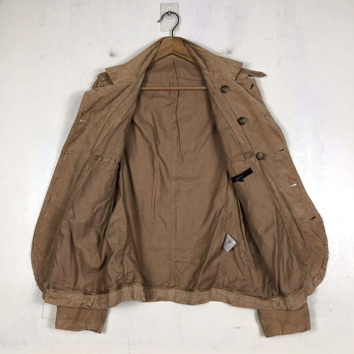 If Six Was Nine × Japanese Brand × Vintage 📌CROPPED BIKER JACKET DOUBLE LAYER LAST WORD JAPAN Size US S / EU 44-46 / 1 - 14 Thumbnail