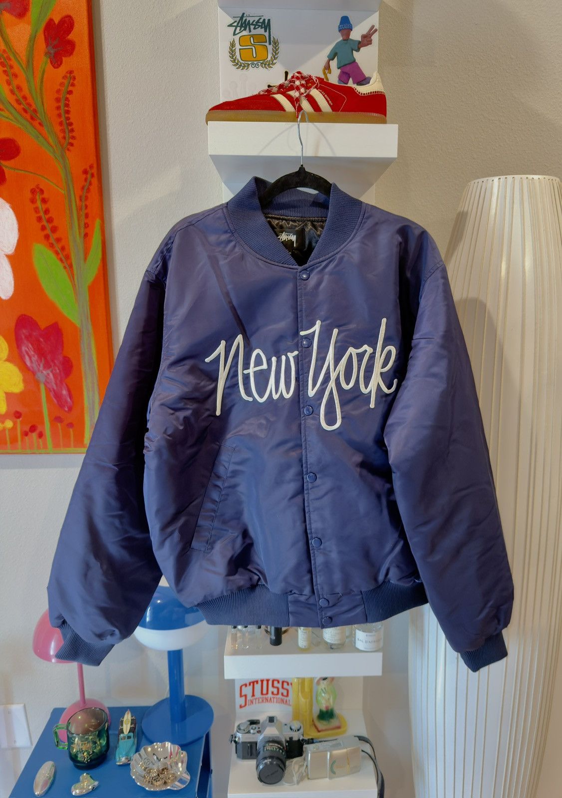 Stussy Stussy New York Varstity Jacket Size US L / EU 52-54 / 3 - 2 Thumbnail