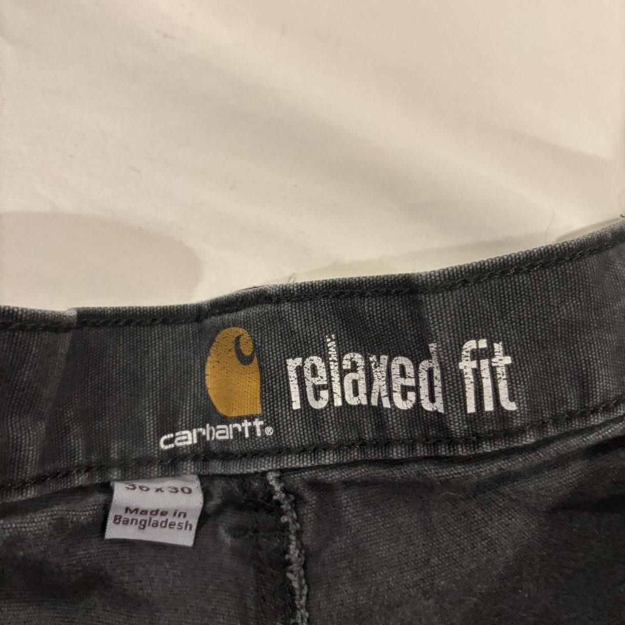Carhartt Carhartt Black Work Pants Size US 36 / EU 52 - 4 Thumbnail