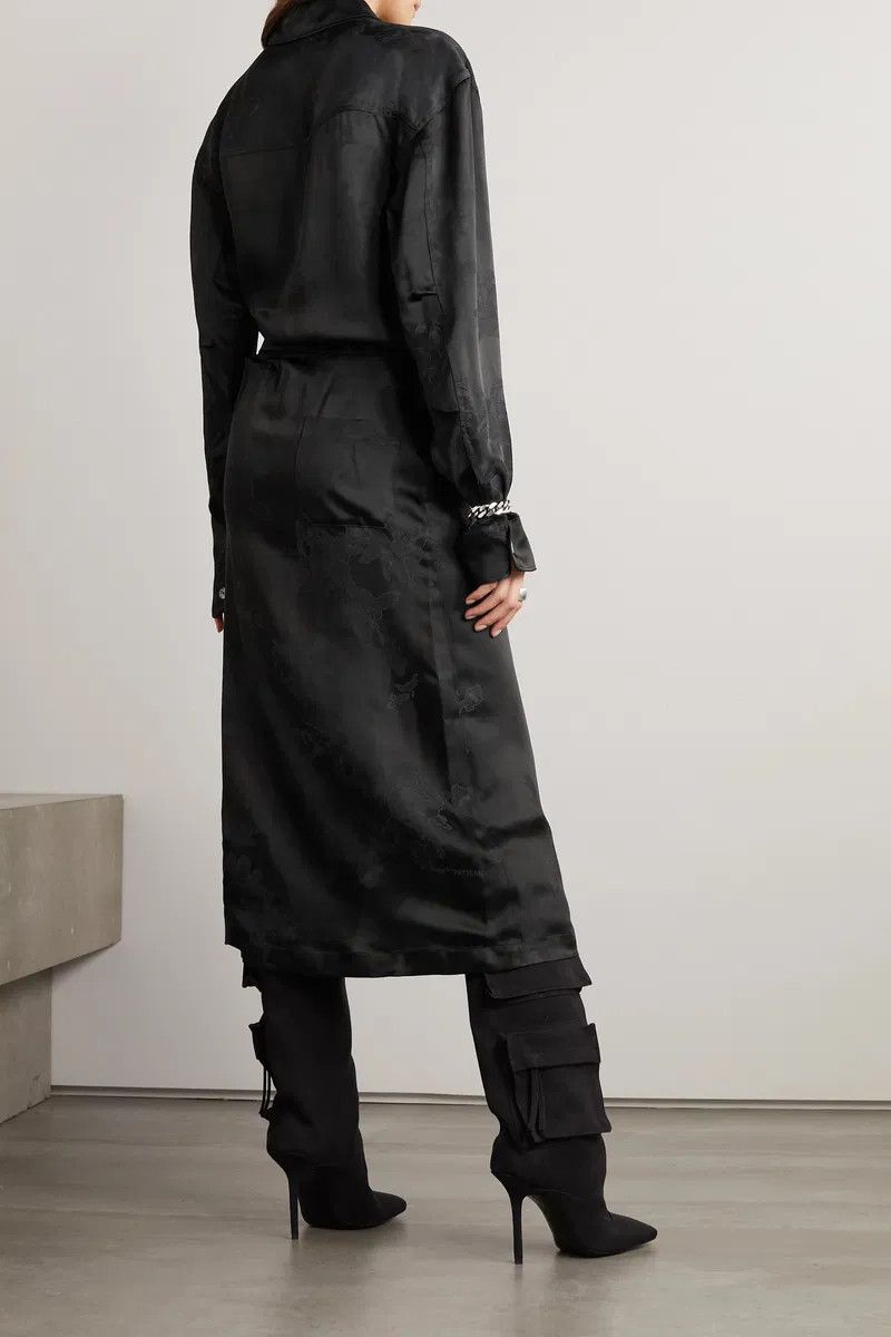 Off-White o1y1125 Midi Dress in Black Size XS / US 0-2 / IT 36-38 - 3 Thumbnail