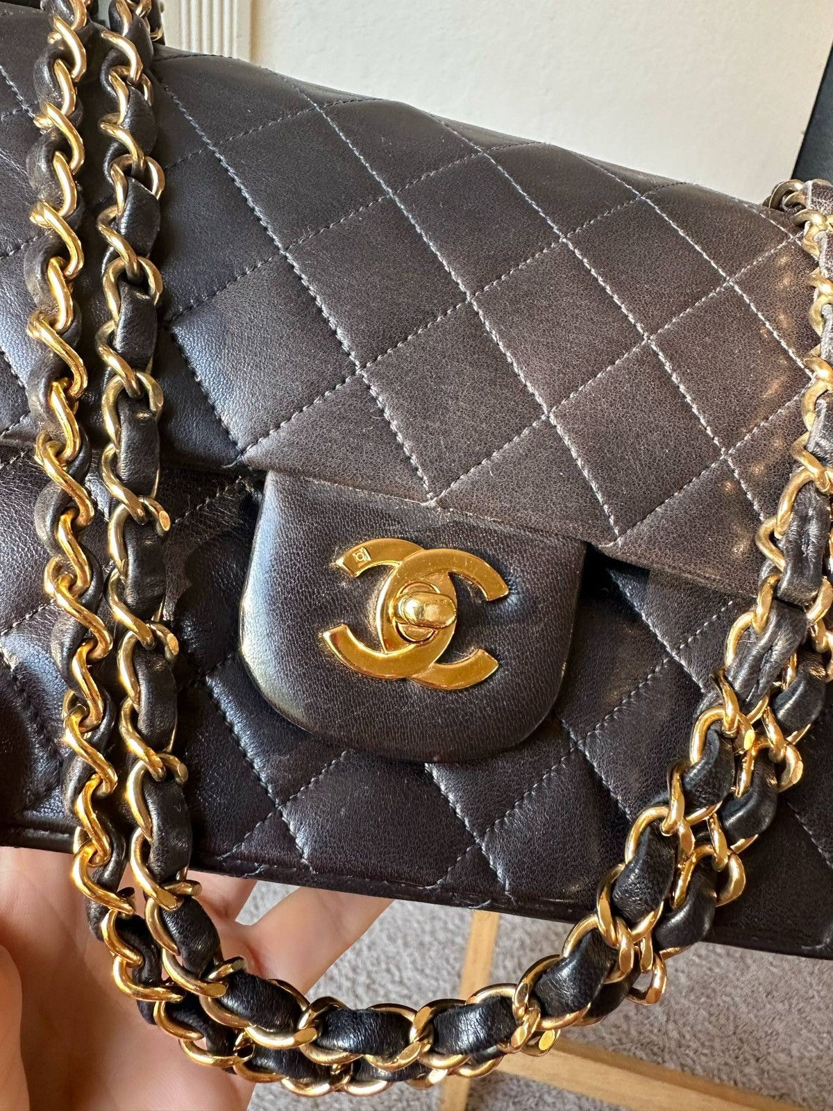 Chanel Chanel Vintage Series 3 Medium Lambskin Flap - GHW Size ONE SIZE - 15 Thumbnail