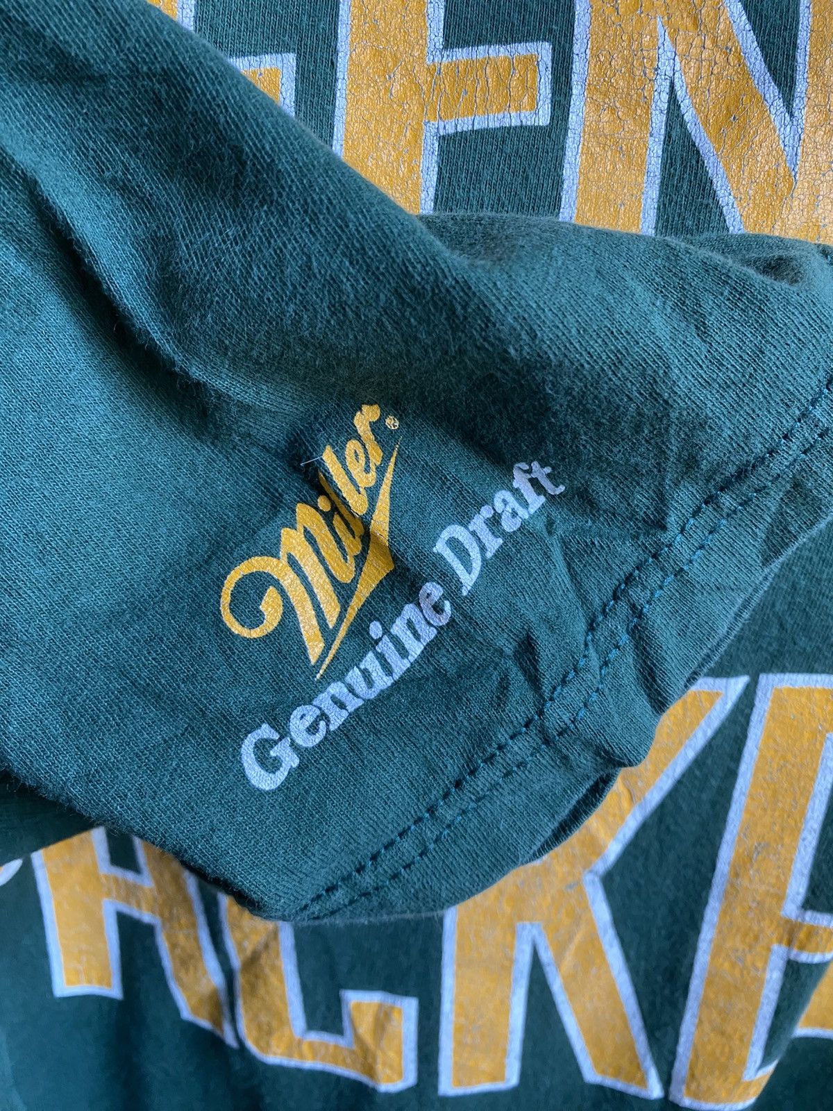 Logo 7 Vintage 1993 Green Bay packers tee Size US XL / EU 56 / 4 - 4 Thumbnail