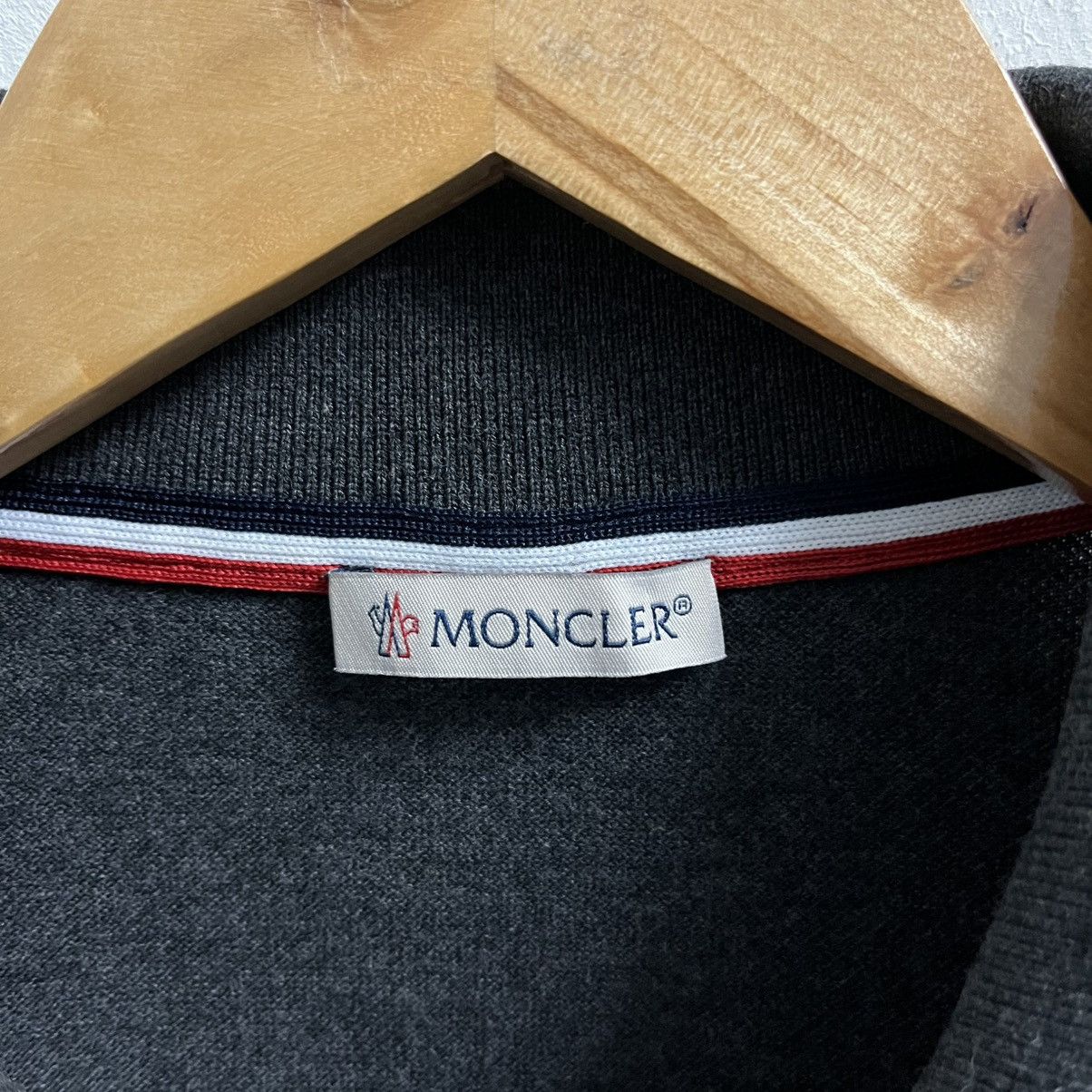 Moncler Moncler Polo Shirt Big Rubber Logo Size US L / EU 52-54 / 3 - 5 Thumbnail