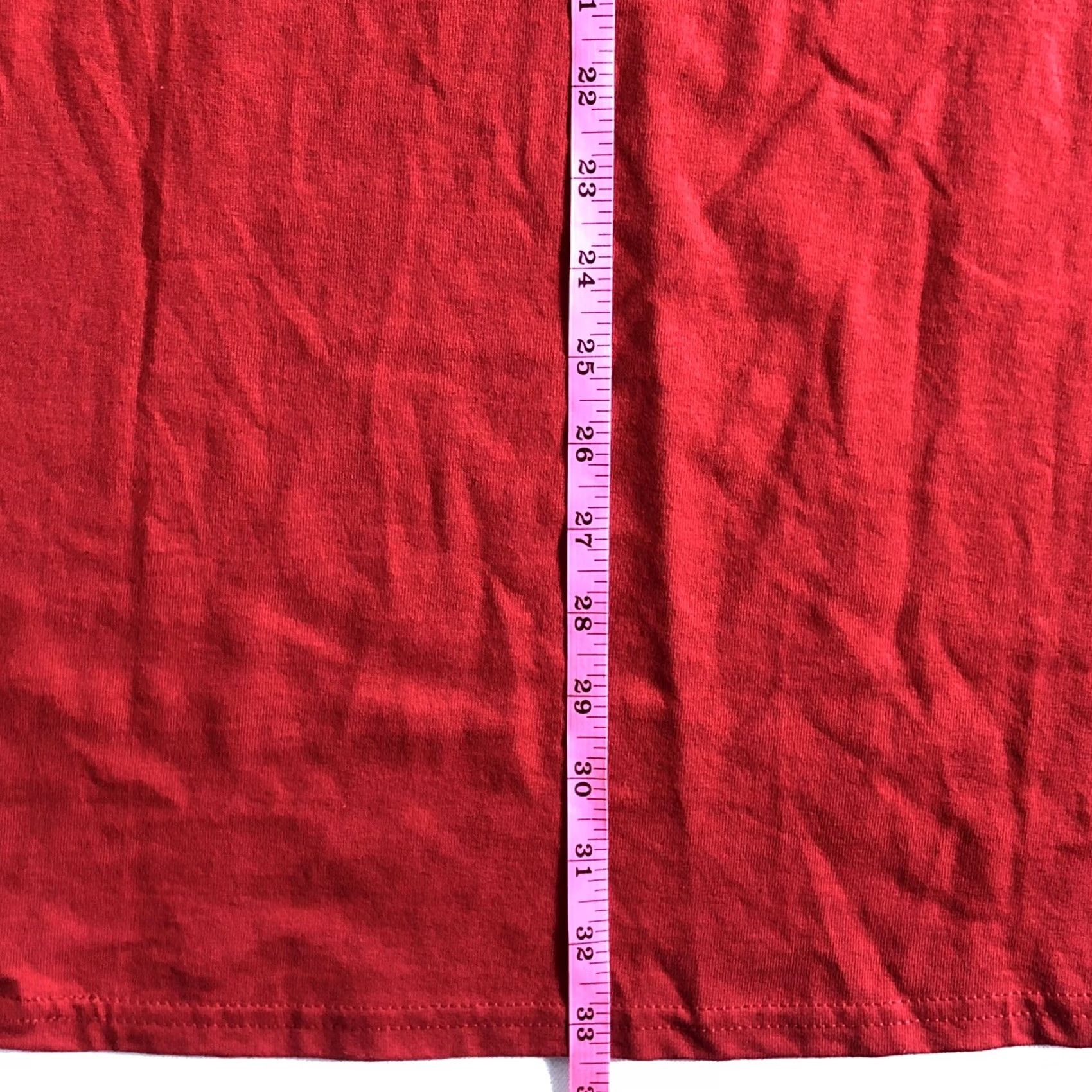 NCAA Russell Ole Miss Men's 2XL T Shirt Red Cotton NCAA University MS Athletic Crew Neck Short Sleeve Shirt Sports Men Size US XXL / EU 58 / 5 - 6 Thumbnail