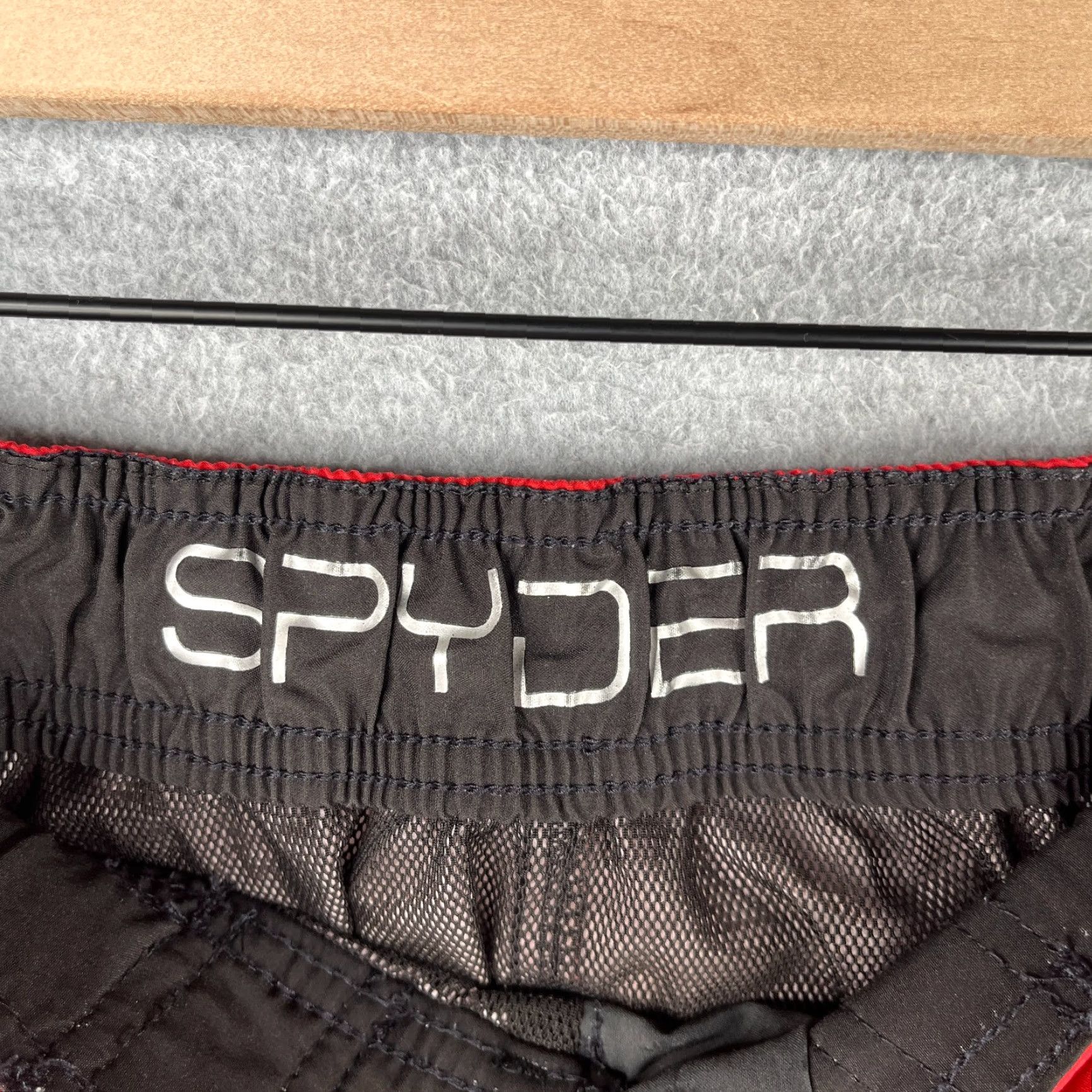 Spyder Spyder Men XL Swim Shorts Bottom Lined Pockets Elastic Waist Draw String Red Size ONE SIZE - 7 Thumbnail